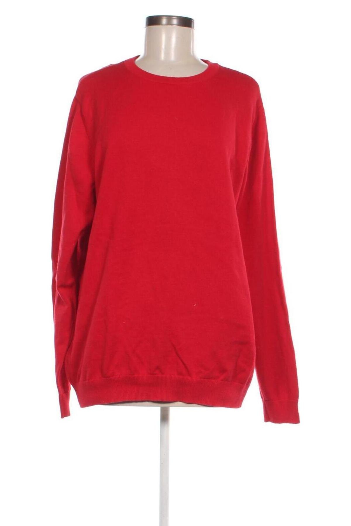 Damenpullover Jean Pascale, Größe XXL, Farbe Rot, Preis € 20,49