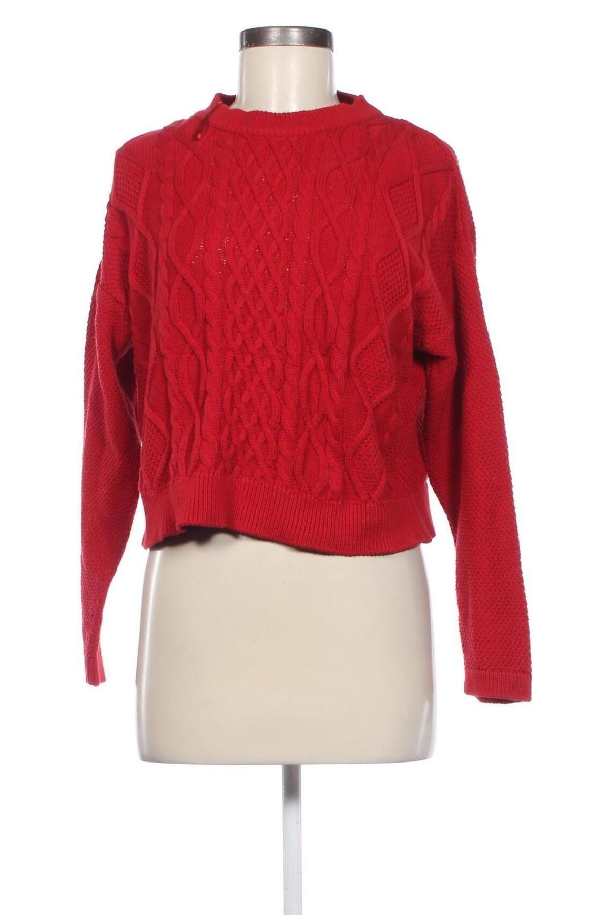 Damenpullover Stradivarius, Größe S, Farbe Rot, Preis 11,99 €