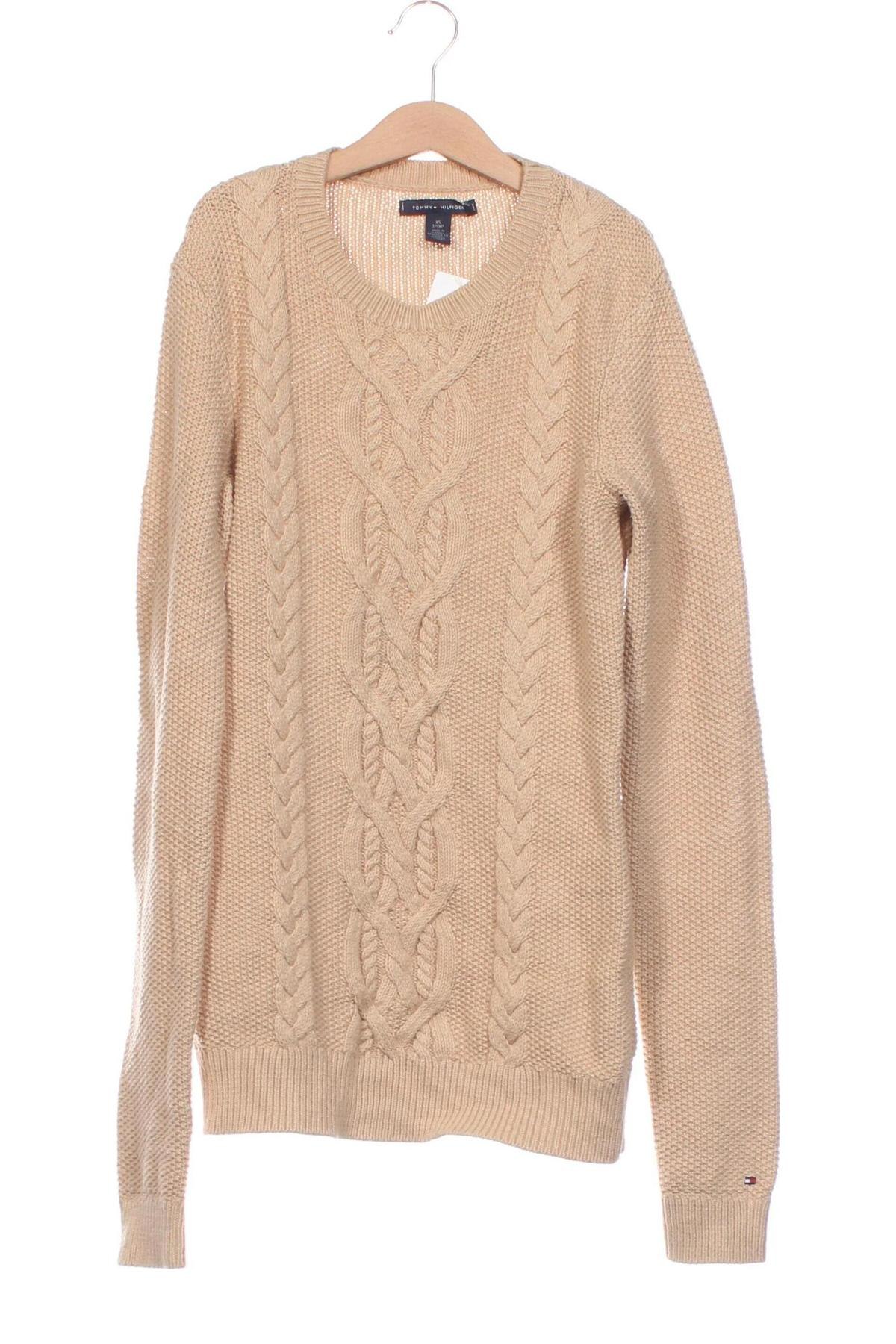 Damenpullover Tommy Hilfiger, Größe XS, Farbe Beige, Preis 41,99 €