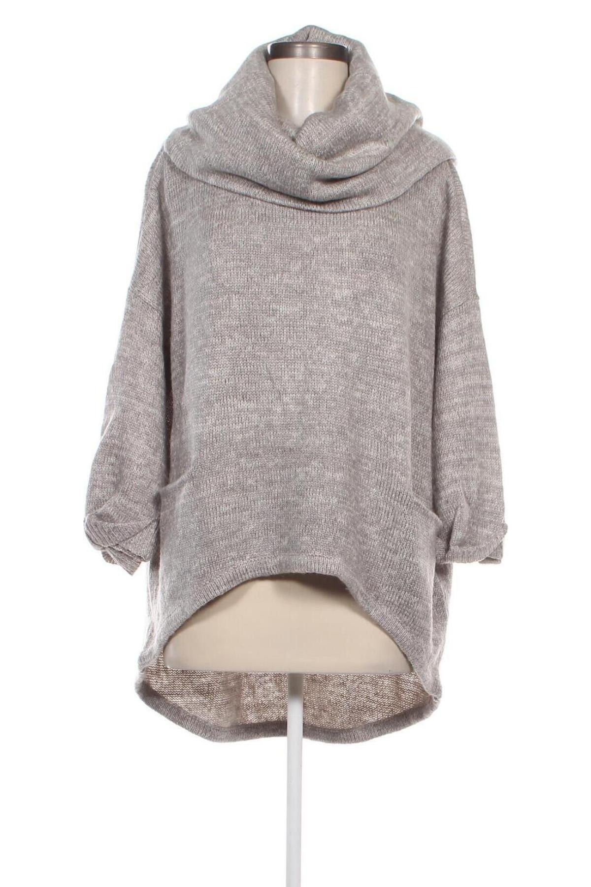 Damenpullover Vero Moda, Größe L, Farbe Grau, Preis 11,99 €