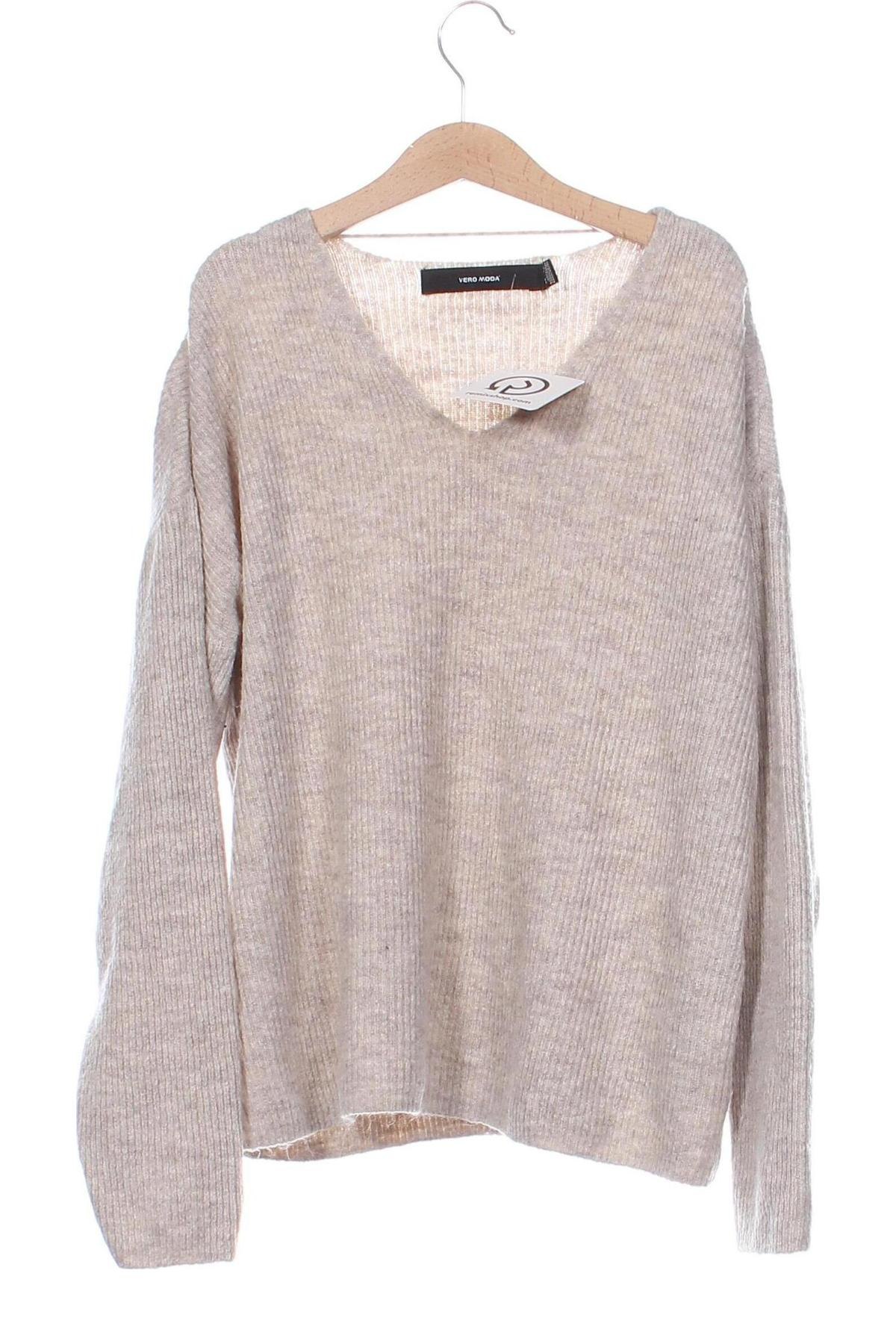 Damenpullover Vero Moda, Größe XS, Farbe Beige, Preis 7,99 €