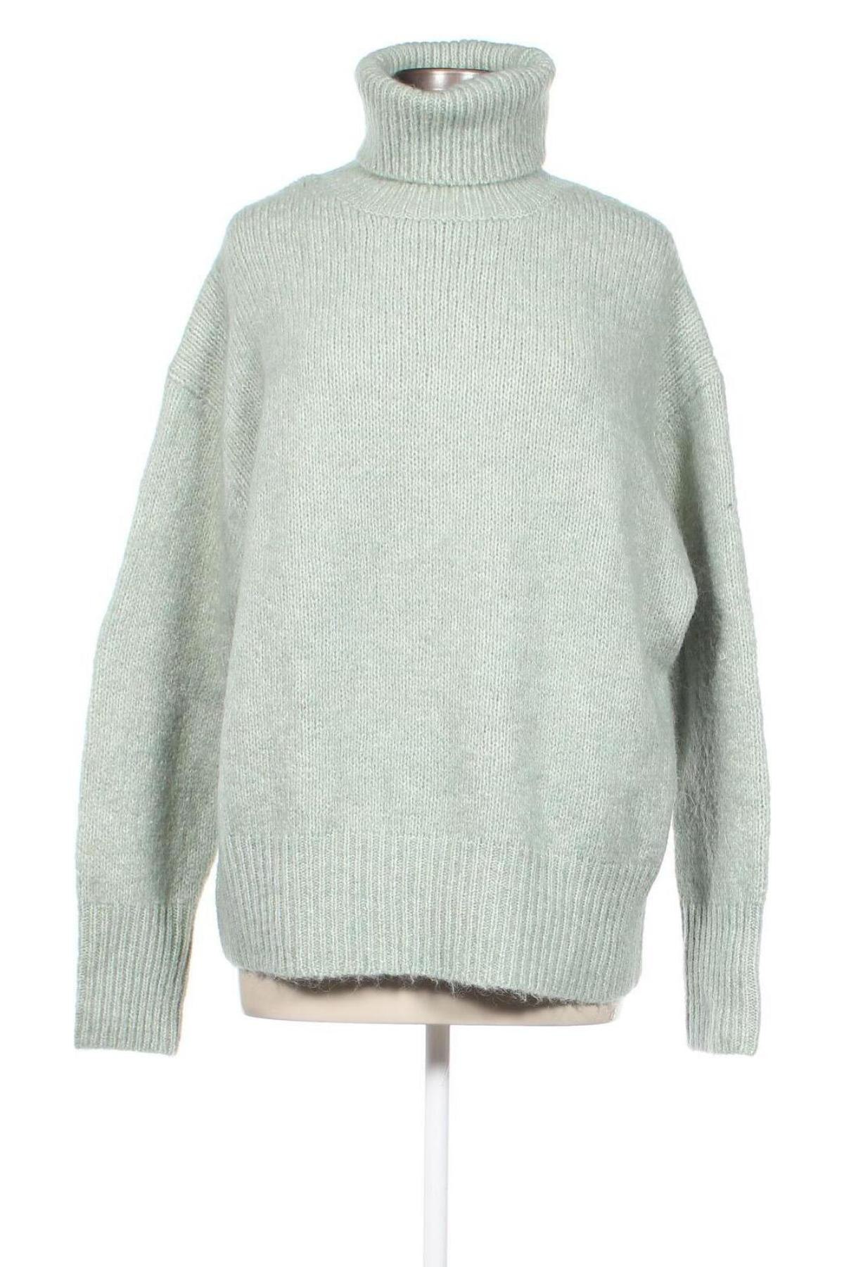 Damenpullover Zara, Größe L, Farbe Grün, Preis 18,99 €