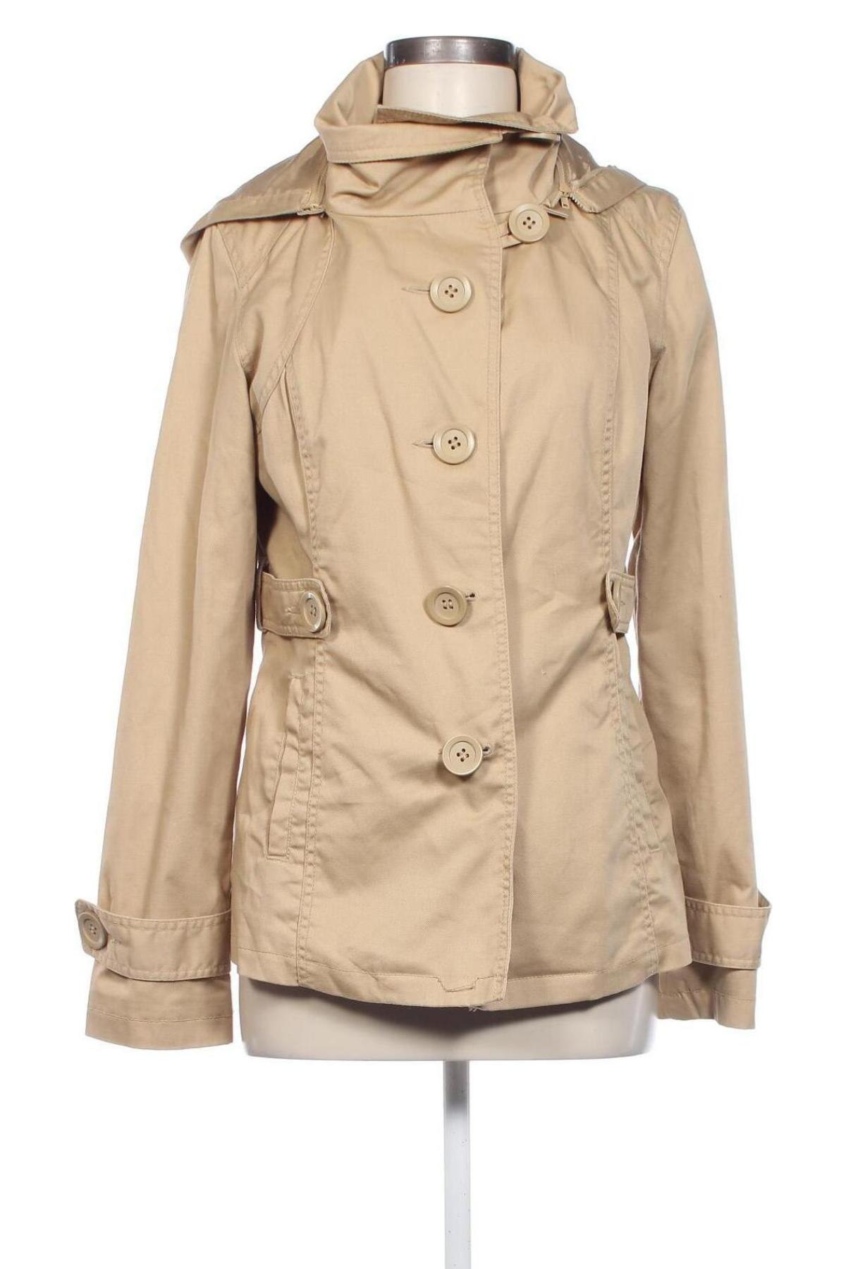 Trench de femei ONLY, Mărime M, Culoare Bej, Preț 157,99 Lei