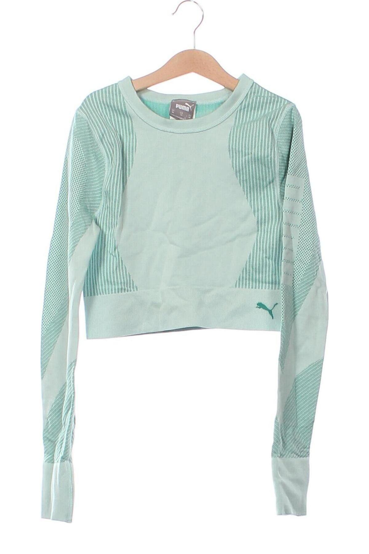 Top sport de damă. PUMA, Mărime XS, Culoare Verde, Preț 111,99 Lei