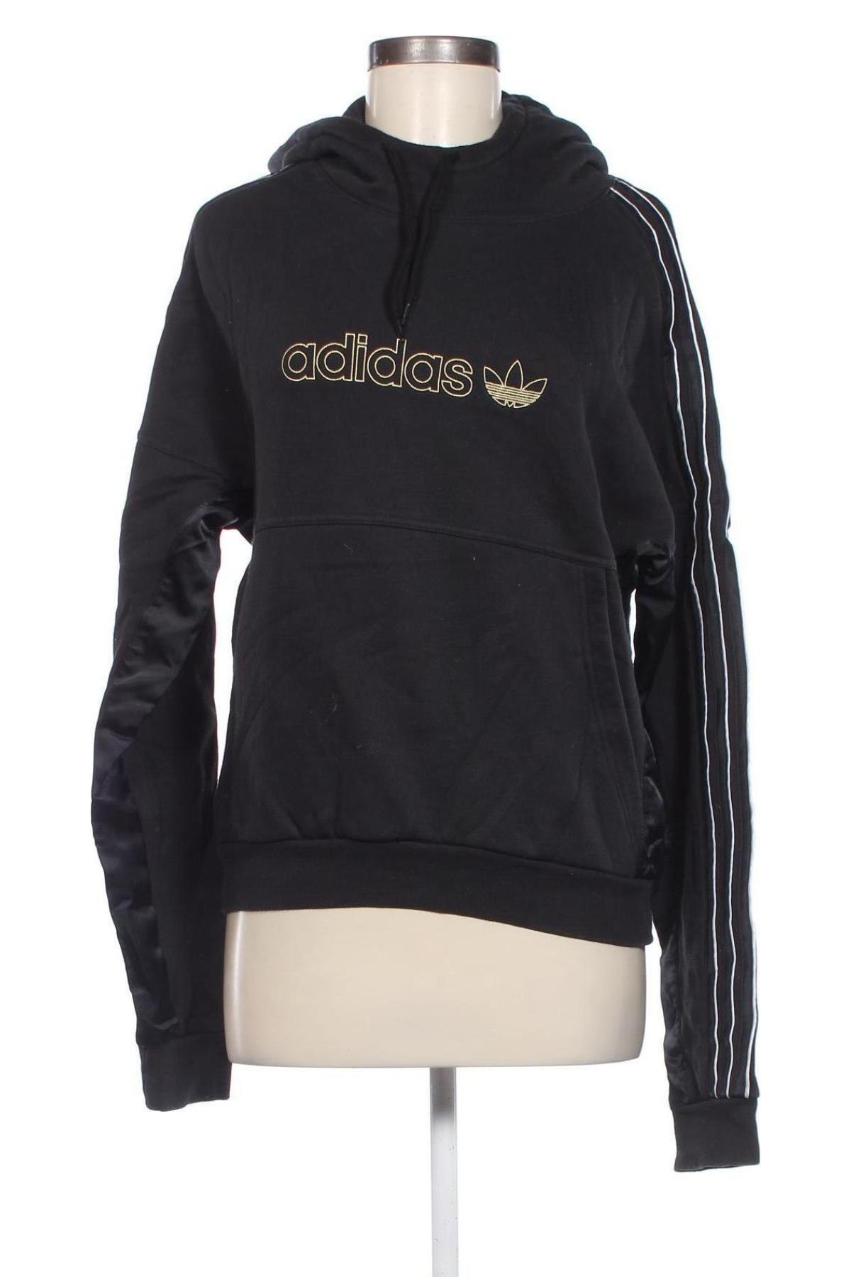 Damen Sweatshirt Adidas, Größe XS, Farbe Schwarz, Preis 27,99 €