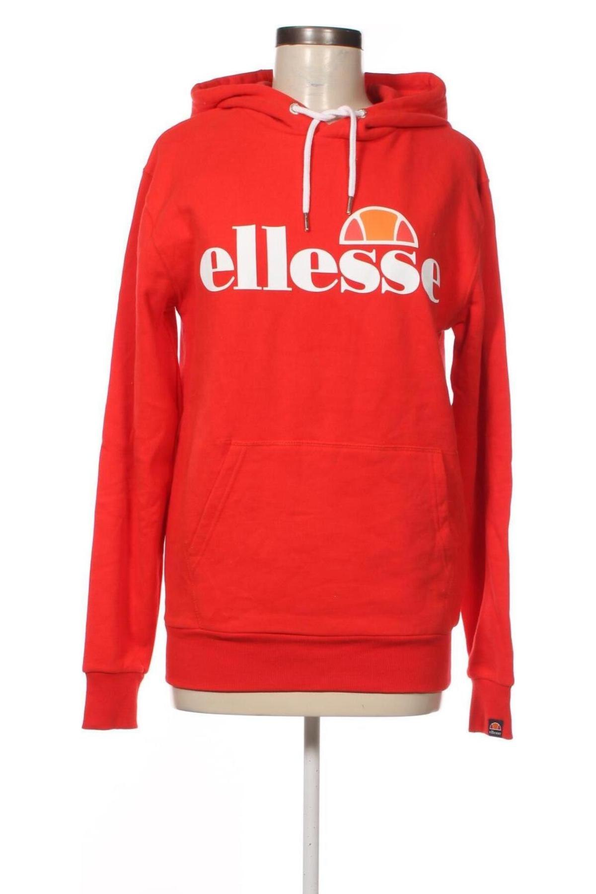 Damen Sweatshirt Ellesse, Größe M, Farbe Rot, Preis 31,99 €