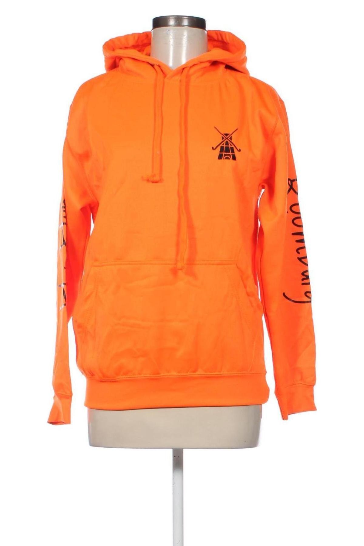 Damen Sweatshirt Just hoods, Größe S, Farbe Orange, Preis 20,49 €