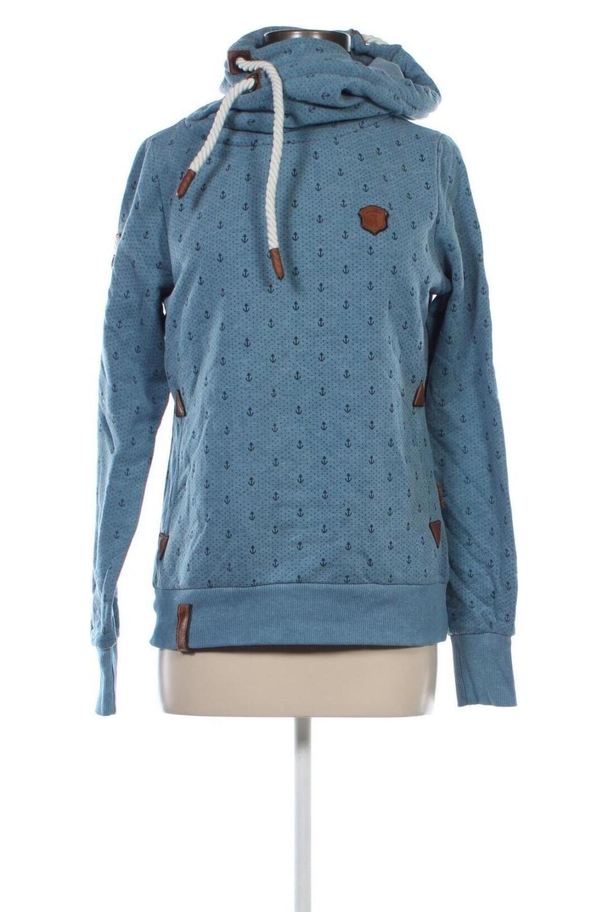 Damen Sweatshirt Naketano, Größe M, Farbe Blau, Preis 29,99 €