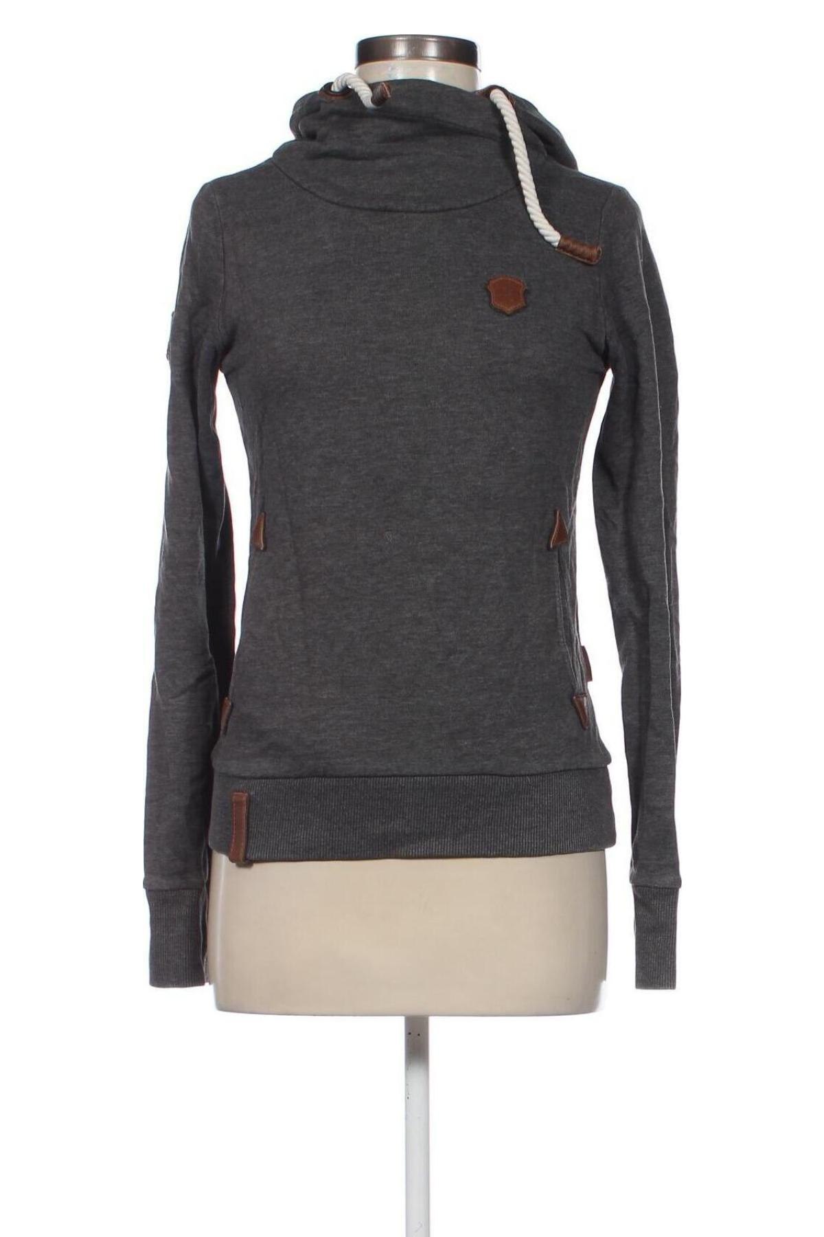 Damen Sweatshirt Naketano, Größe S, Farbe Grau, Preis 29,99 €