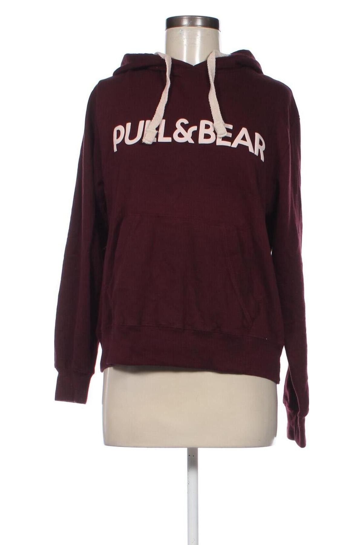 Dámska mikina  Pull&Bear, Veľkosť M, Farba Červená, Cena  16,95 €