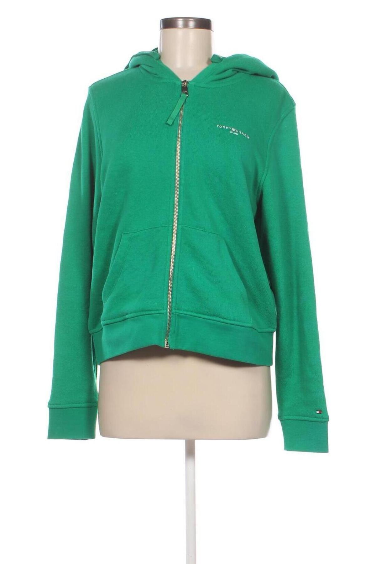 Hanorac de femei Tommy Hilfiger, Mărime M, Culoare Verde, Preț 659,99 Lei