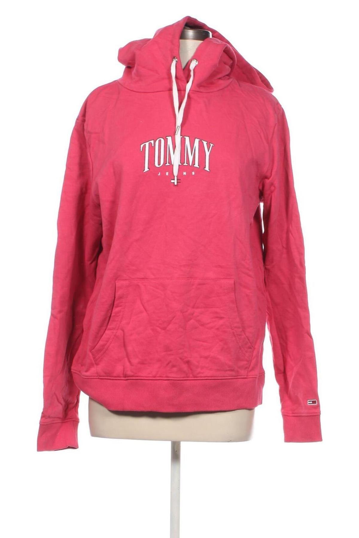 Γυναικείο φούτερ Tommy Jeans, Μέγεθος L, Χρώμα Ρόζ , Τιμή 40,99 €