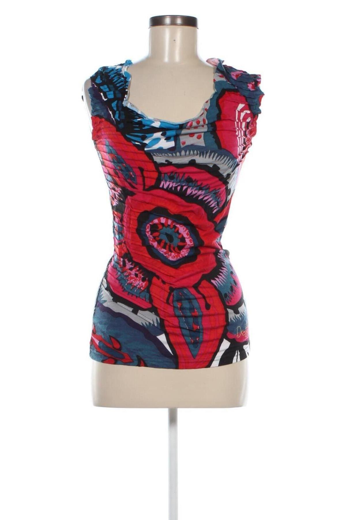 Damski top Desigual, Rozmiar M, Kolor Kolorowy, Cena 125,84 zł