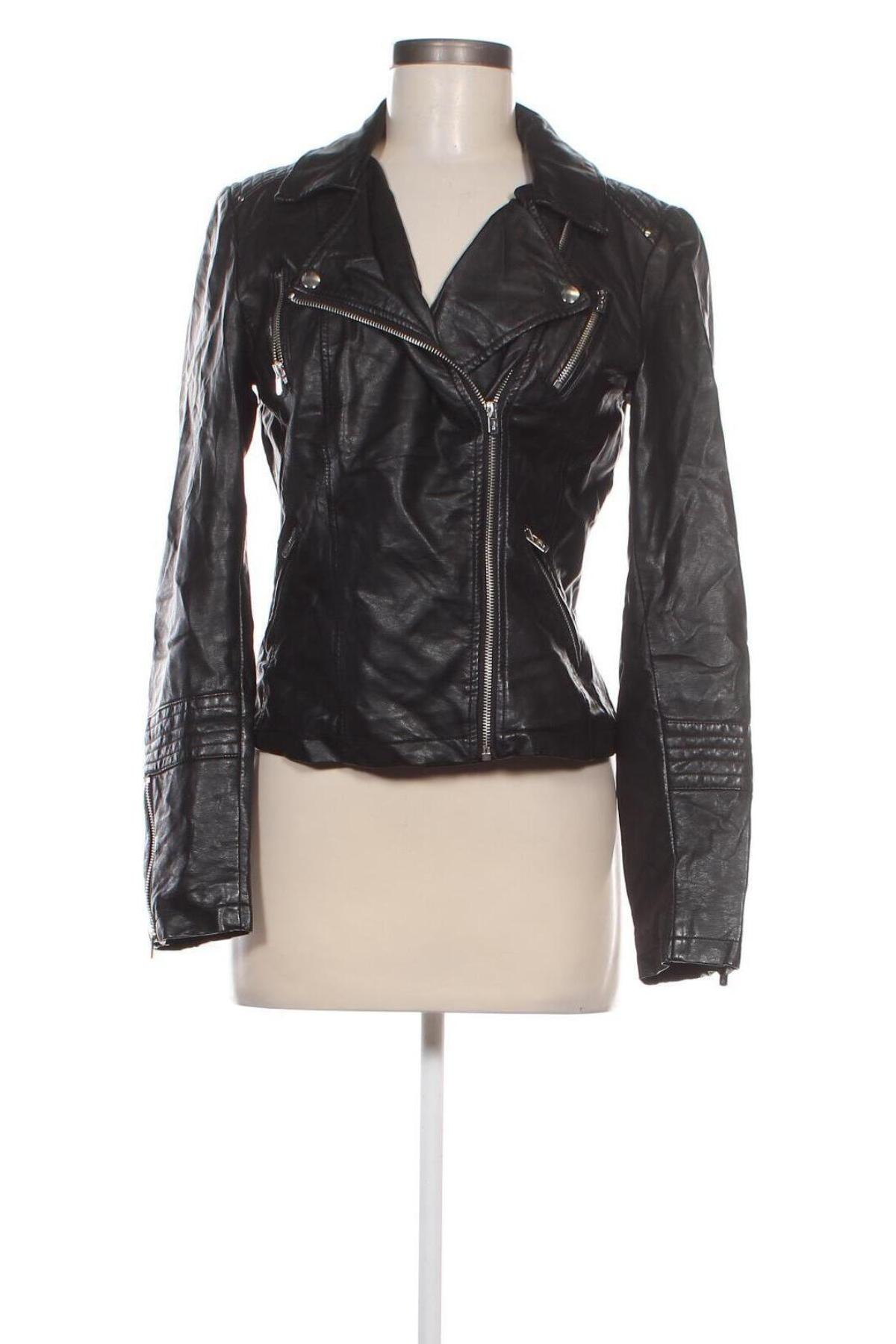 Damen Lederjacke ONLY, Größe S, Farbe Schwarz, Preis € 61,99