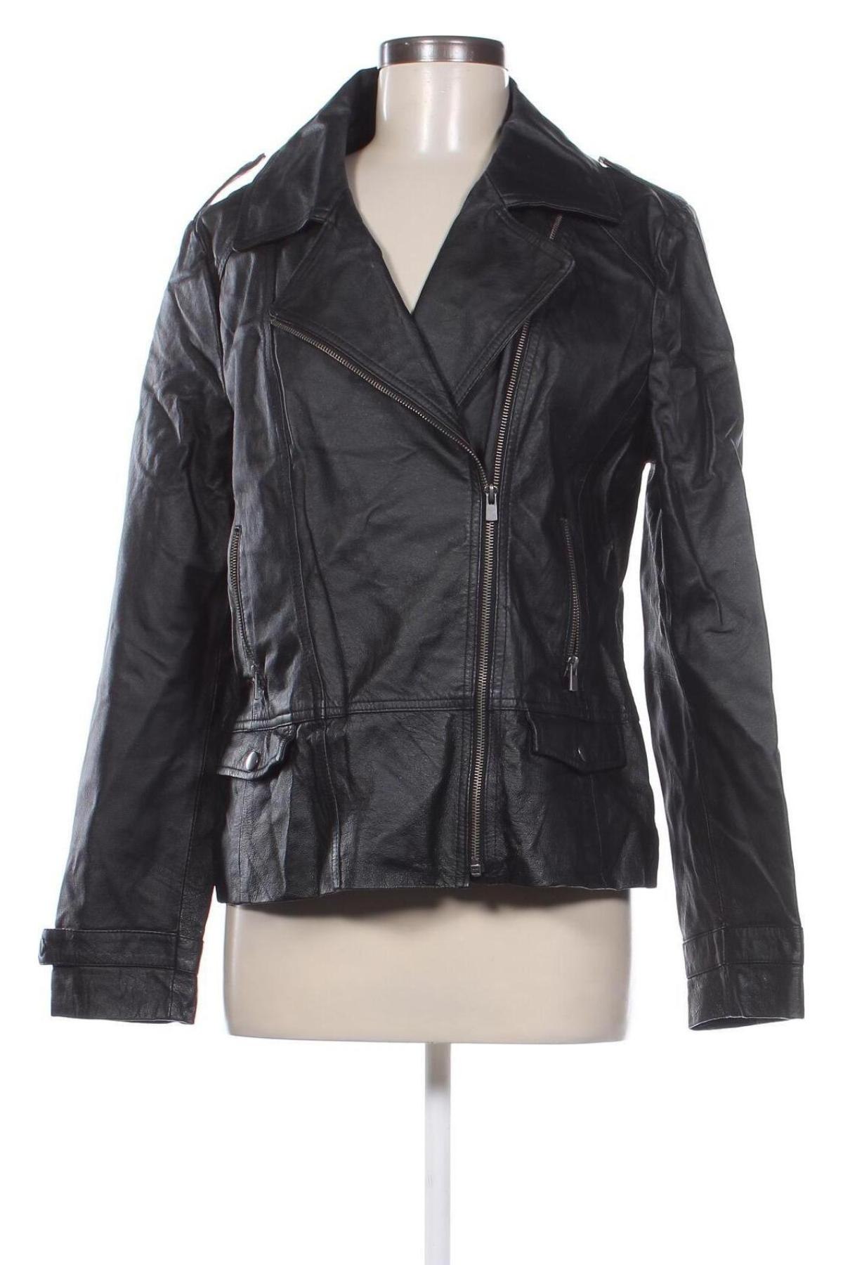 Damen Lederjacke Target, Größe XL, Farbe Schwarz, Preis 27,99 €