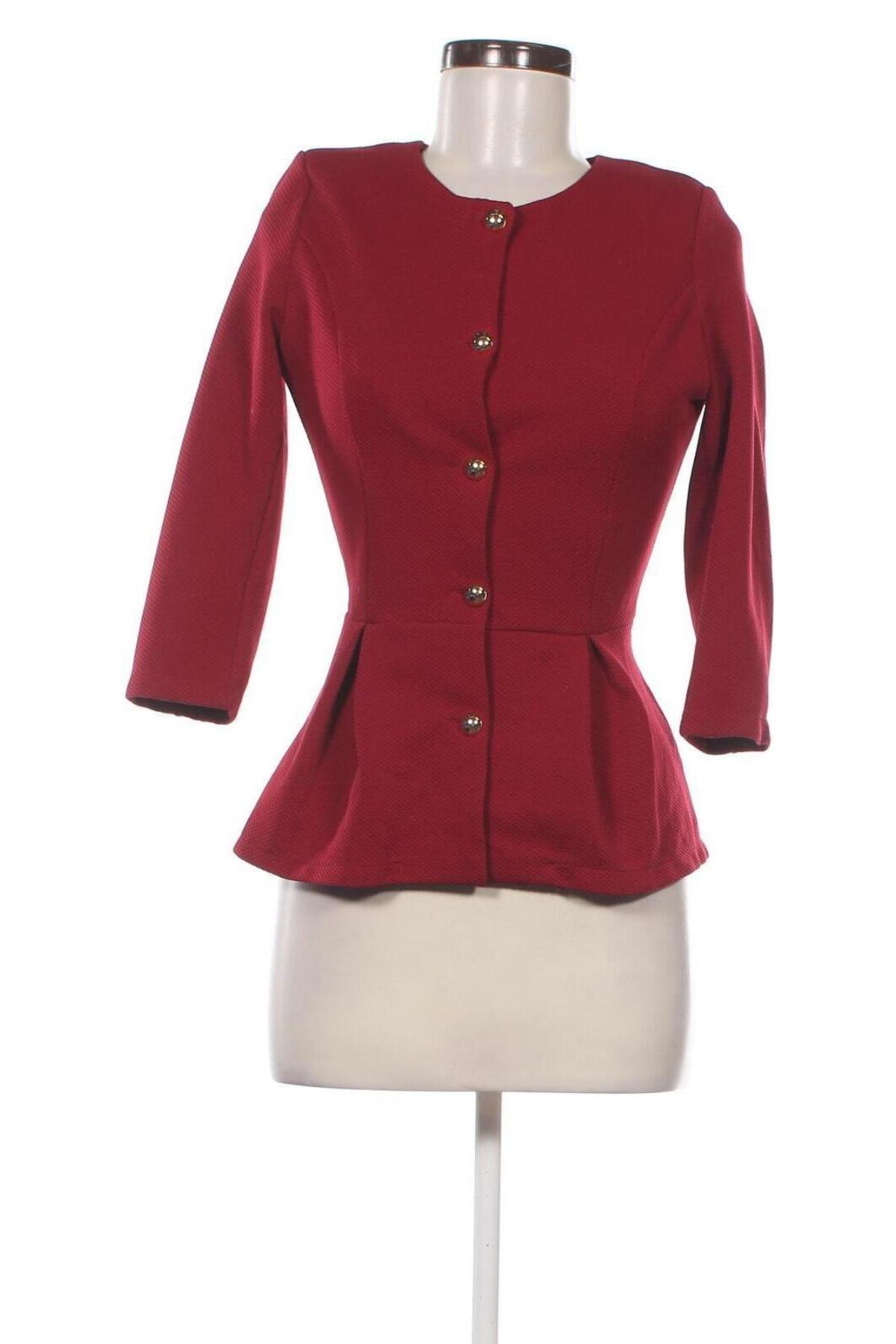 Damen Blazer, Größe S, Farbe Rot, Preis 15,99 €