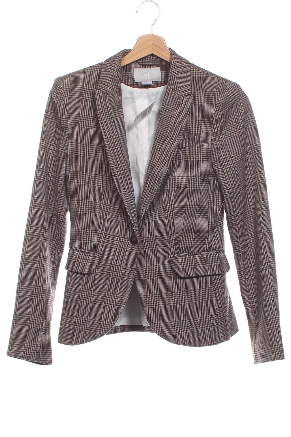 Damen Blazer H&M, Größe XS, Farbe Mehrfarbig, Preis 15,99 €