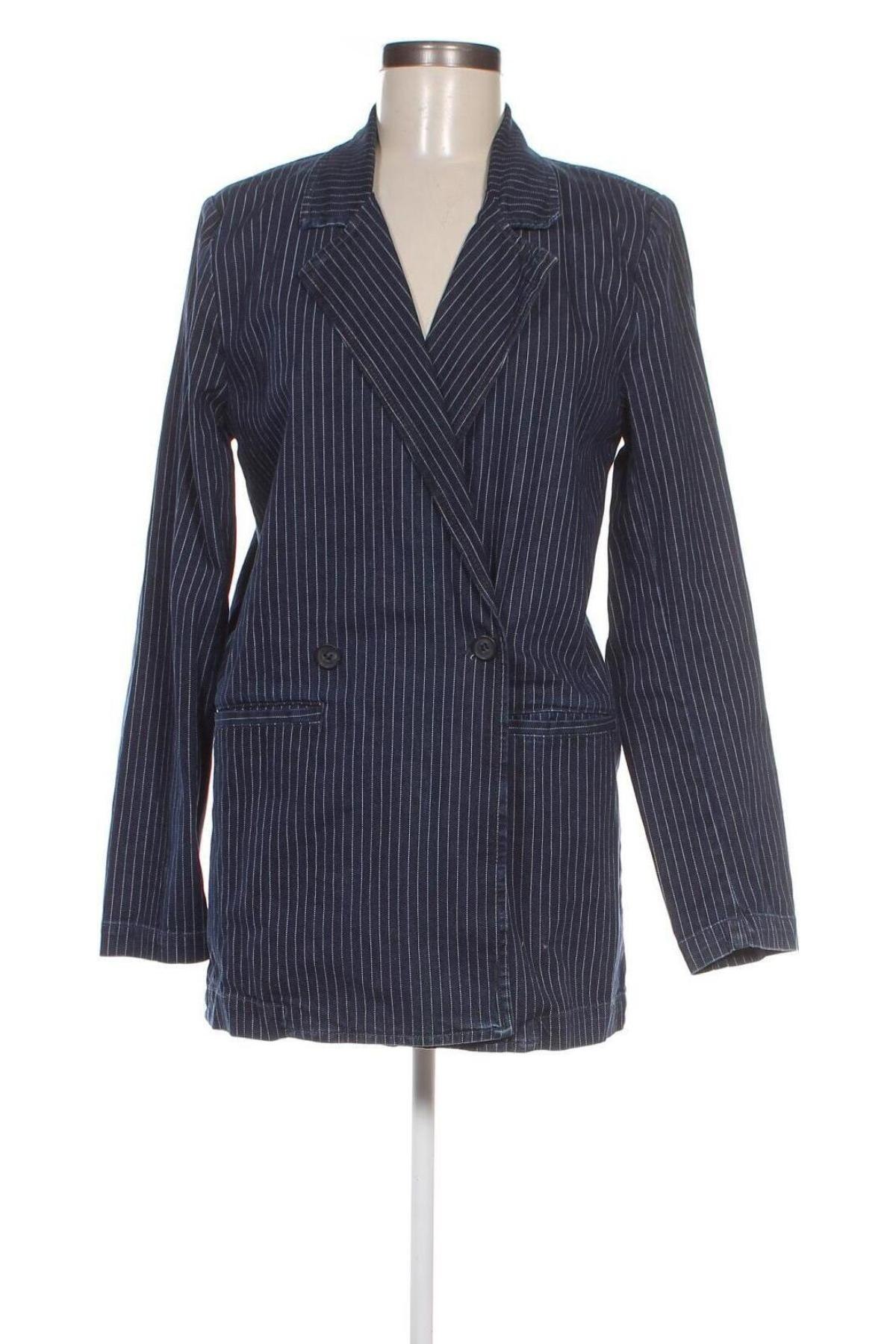 Damen Blazer Pull&Bear, Größe S, Farbe Blau, Preis 30,24 €