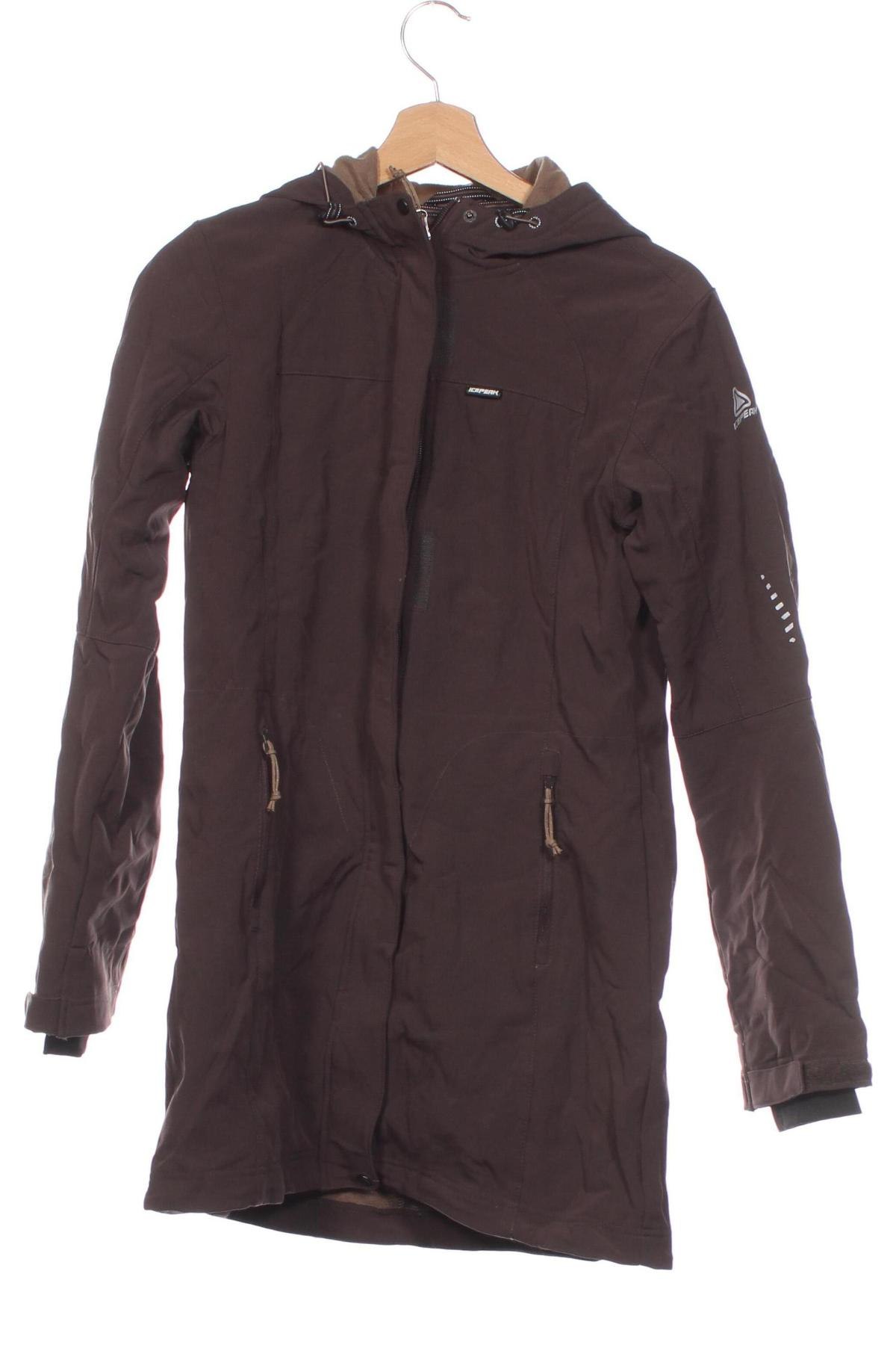 Damenjacke Icepeak, Größe XXS, Farbe Braun, Preis 31,49 €