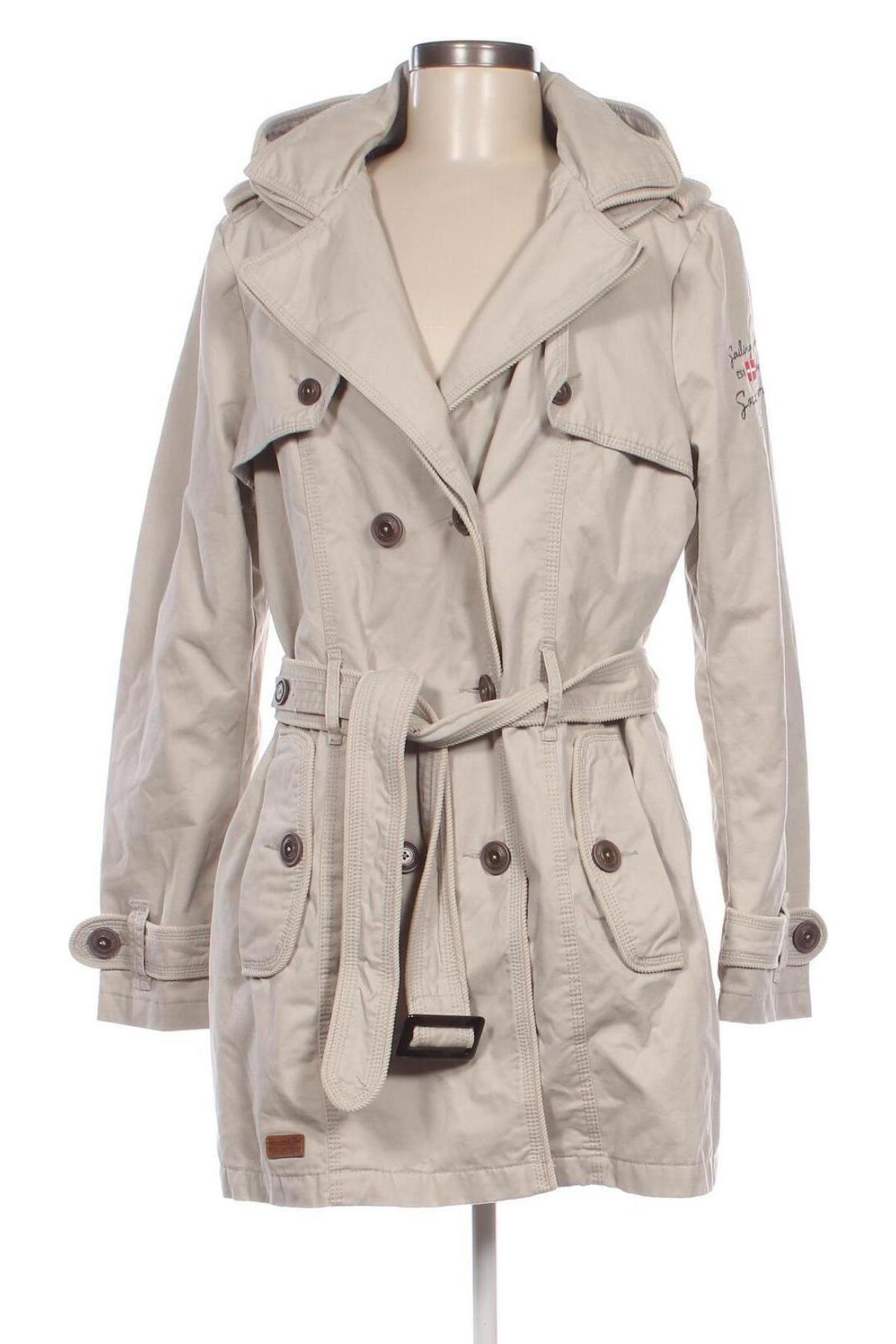 Damen Trenchcoat Soccx, Größe L, Farbe Beige, Preis 34,99 €