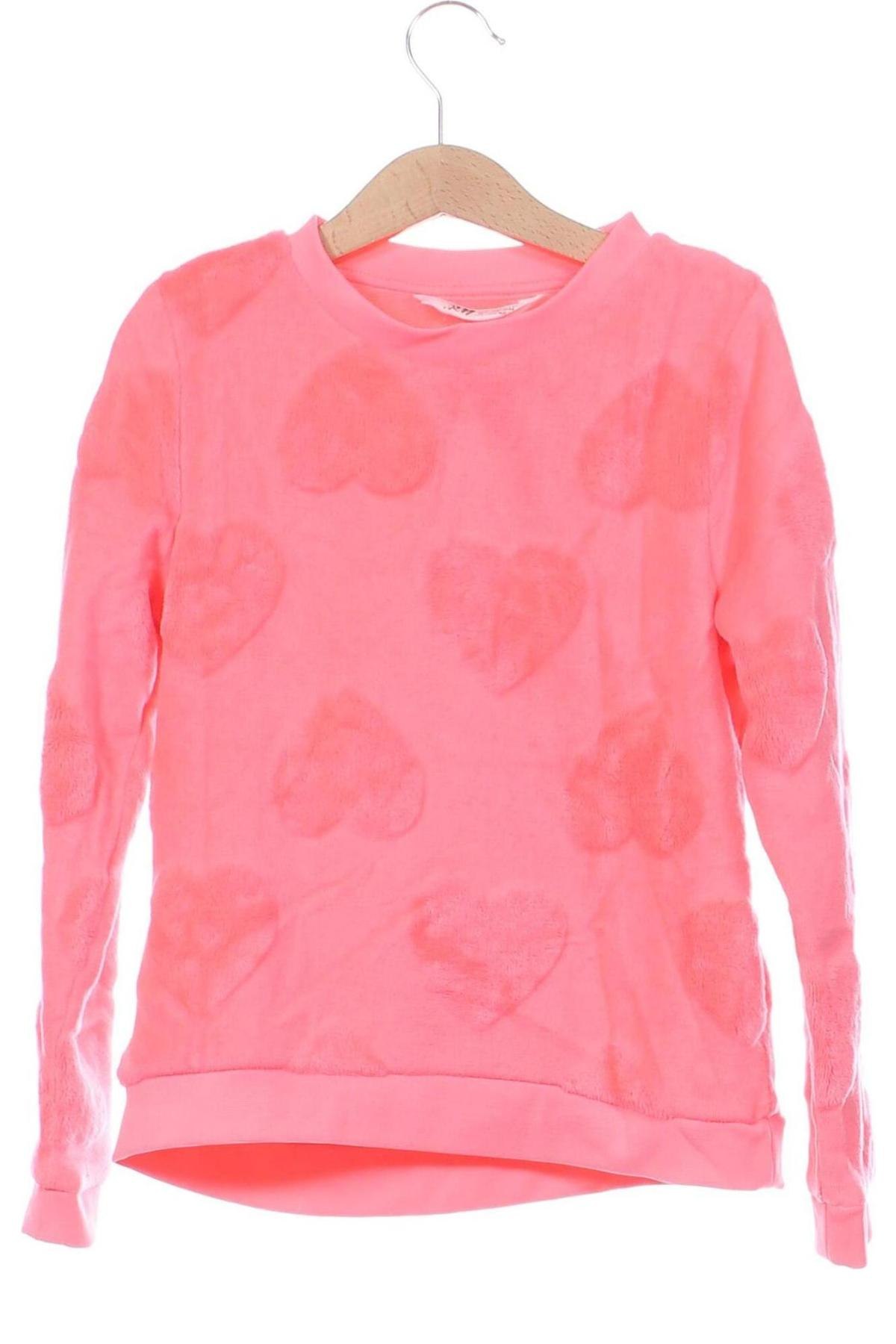 Kinder Shirt H&M, Größe 6-7y/ 122-128 cm, Farbe Rosa, Preis 7,99 €