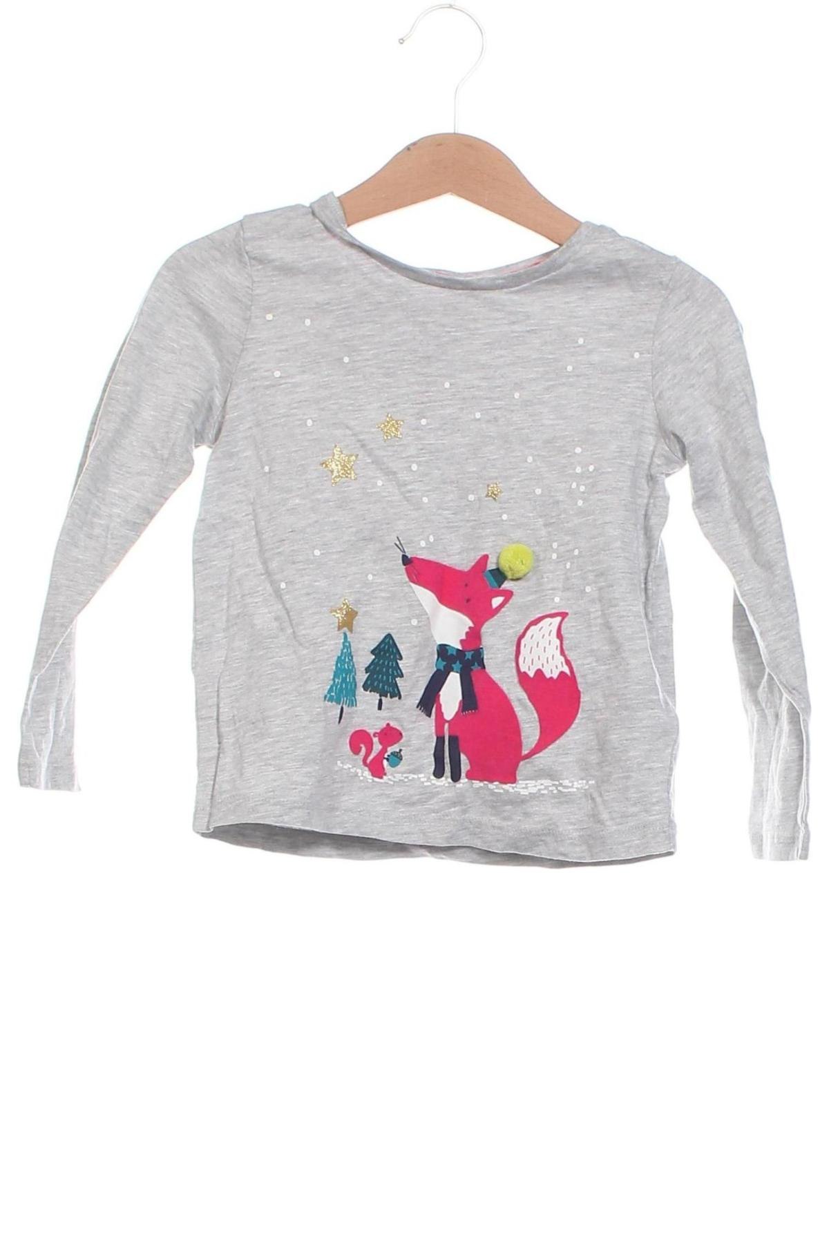 Kinder Shirt Marks & Spencer, Größe 2-3y/ 98-104 cm, Farbe Grau, Preis € 3,99