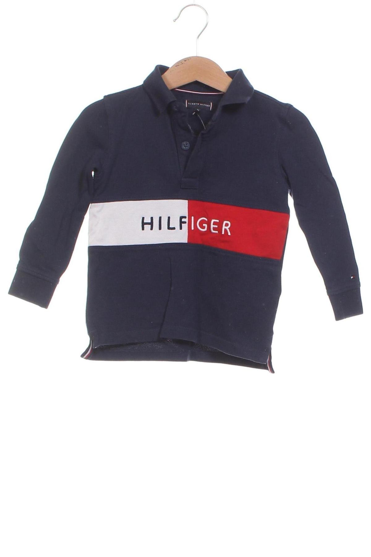 Kinder Shirt Tommy Hilfiger, Größe 12-18m/ 80-86 cm, Farbe Blau, Preis € 8,99