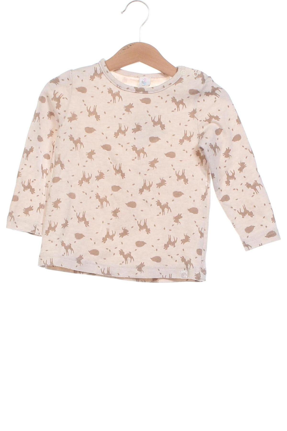 Kinder Shirt Topomini, Größe 18-24m/ 86-98 cm, Farbe Beige, Preis 3,99 €