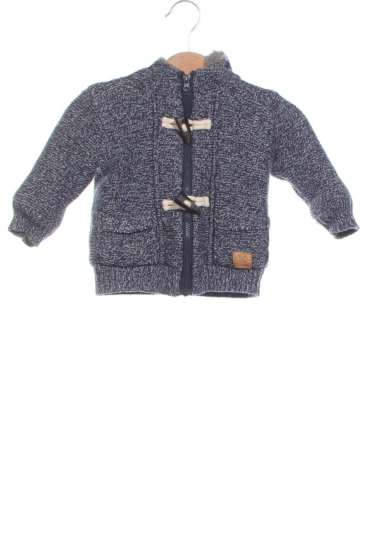 Kinder Strickjacke Smile, Größe 3-6m/ 62-68 cm, Farbe Blau, Preis € 20,04