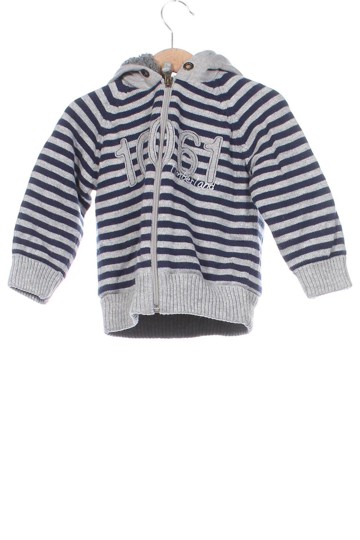 Kinder Strickjacke Timberland, Größe 18-24m/ 86-98 cm, Farbe Grau, Preis € 43,49