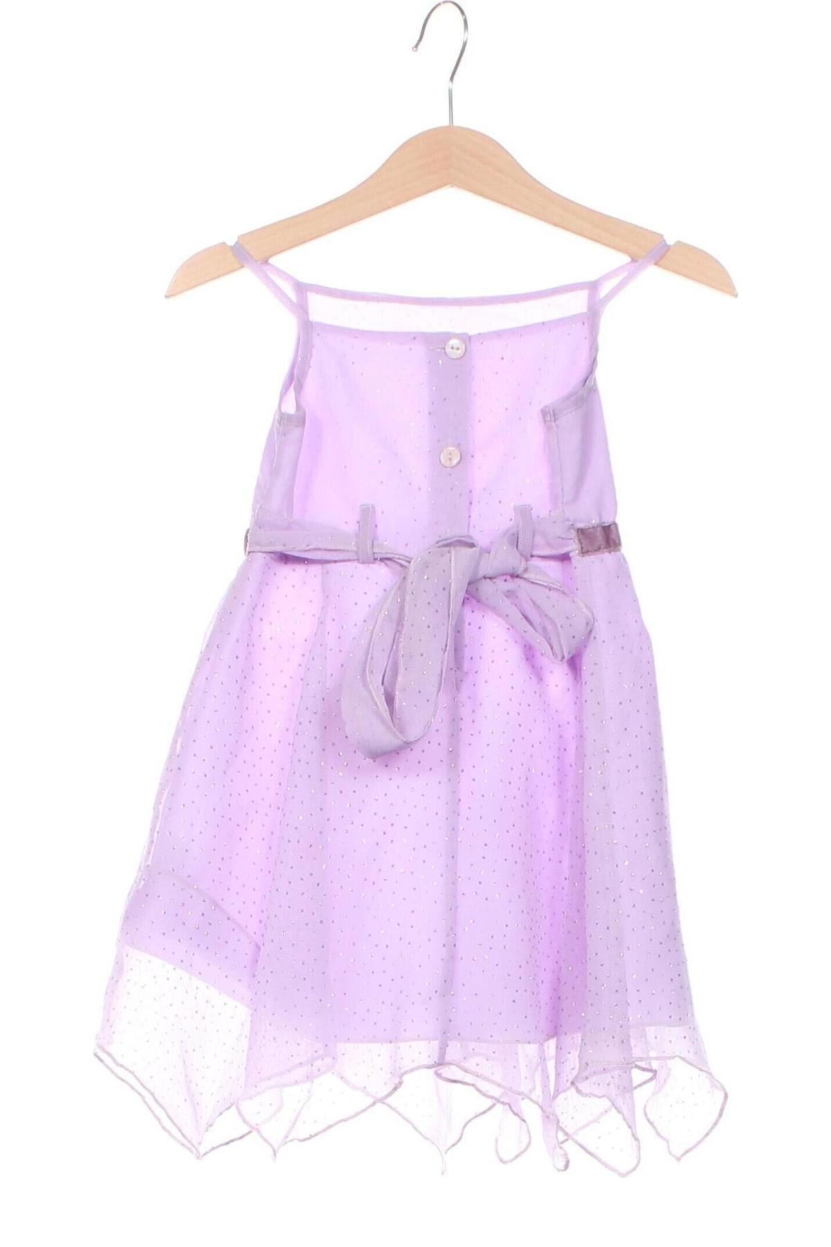 Kinderkleid George, Größe 2-3y/ 98-104 cm, Farbe Lila, Preis 12,00 €