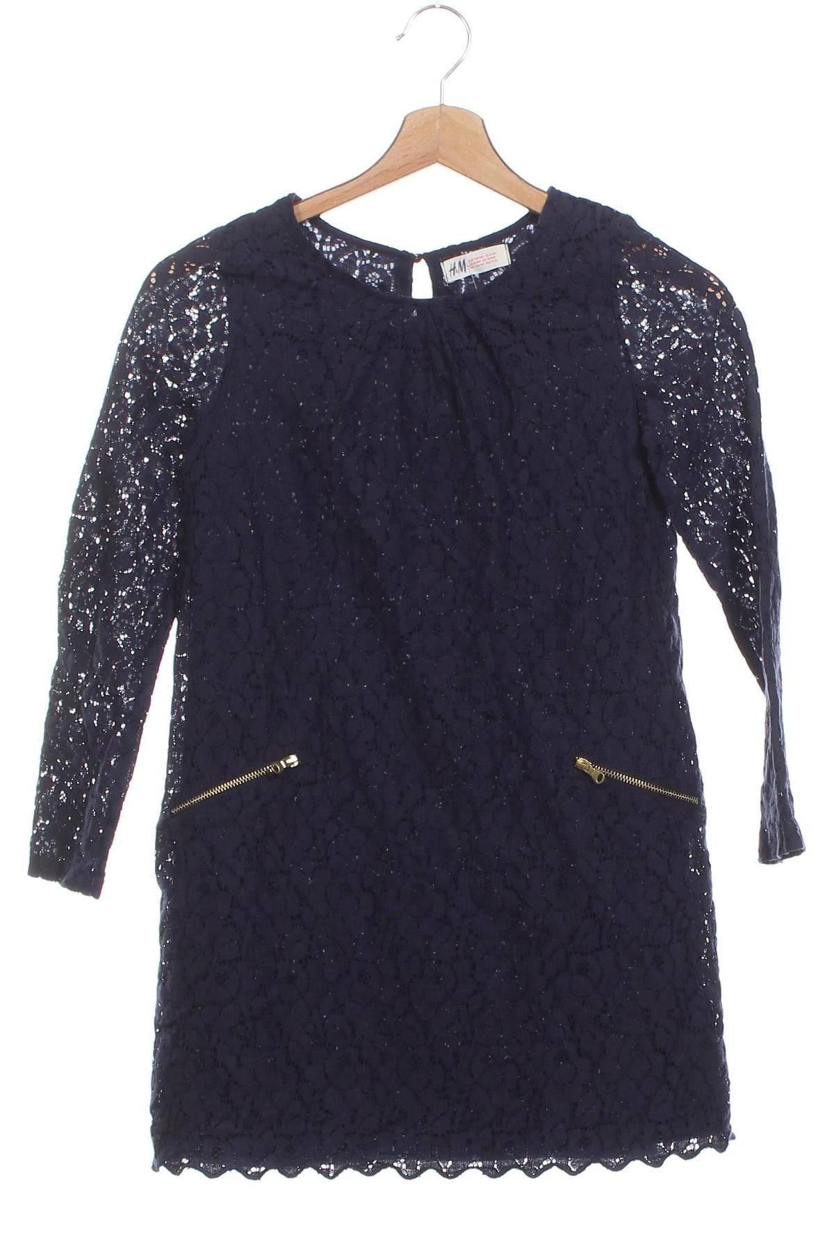 Rochie pentru copii H&M, Mărime 8-9y/ 134-140 cm, Culoare Albastru, Preț 39,99 Lei