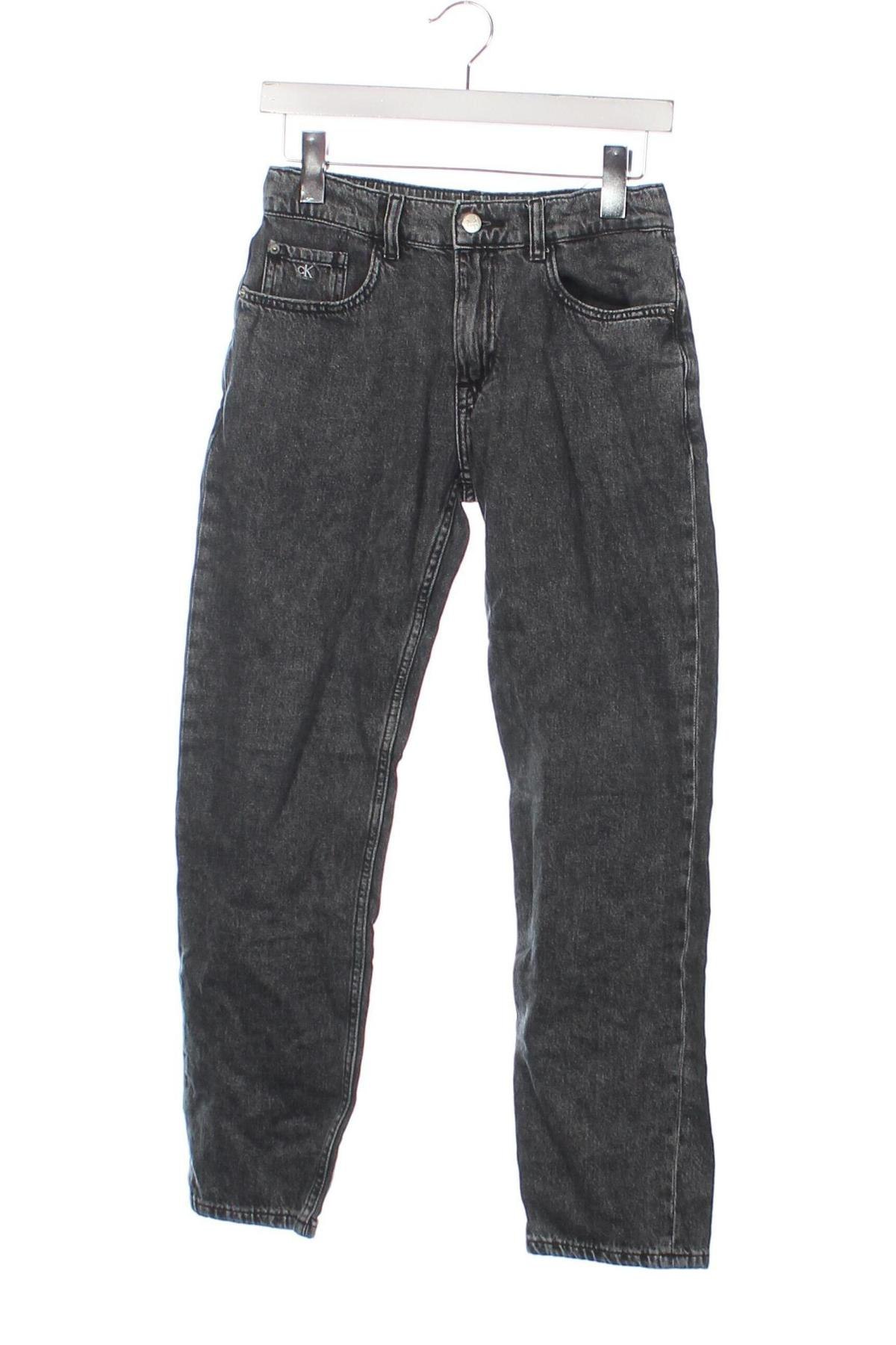 Kinderjeans Calvin Klein Jeans, Größe 13-14y/ 164-168 cm, Farbe Grau, Preis € 33,99