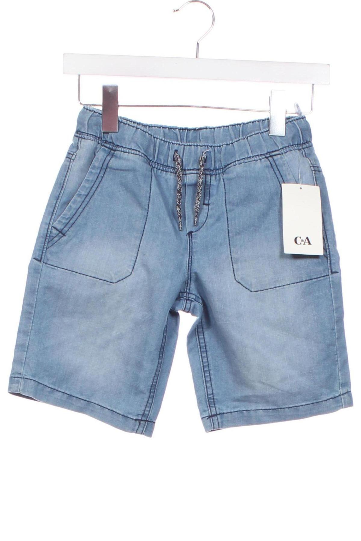 Kinder Shorts C&A, Größe 8-9y/ 134-140 cm, Farbe Blau, Preis € 13,63