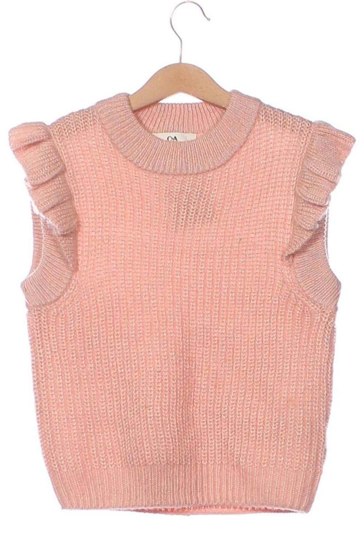 Kinderpullover C&A, Größe 6-7y/ 122-128 cm, Farbe Rosa, Preis € 11,99