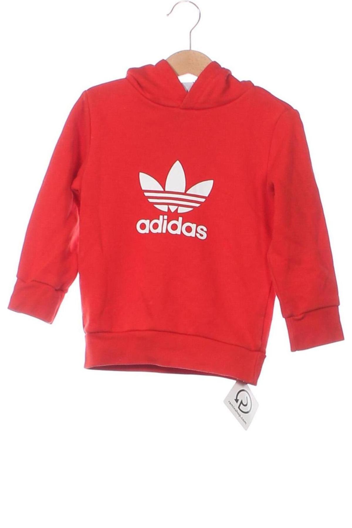 Dětská mikina  Adidas Originals, Velikost 2-3y/ 98-104 cm, Barva Červená, Cena  629,00 Kč