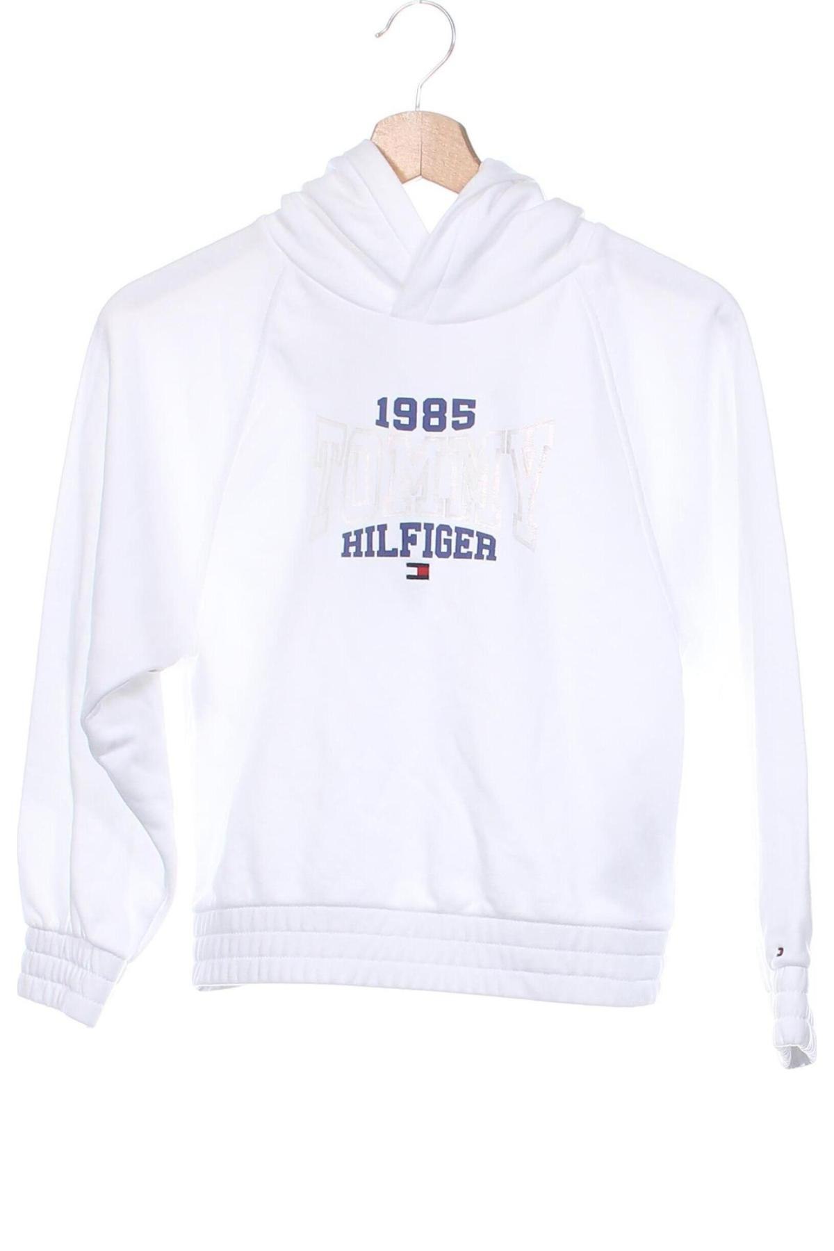 Kinder Sweatshirts Tommy Hilfiger, Größe 8-9y/ 134-140 cm, Farbe Weiß, Preis € 52,99