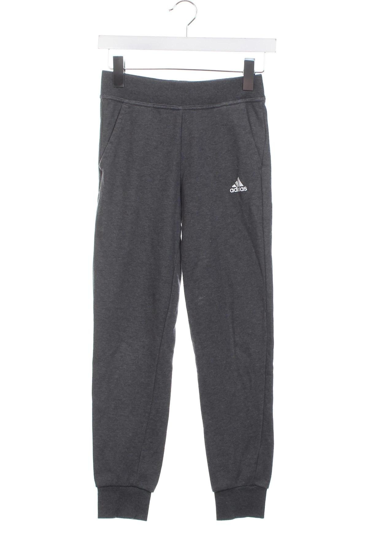 Dziecięce spodnie sportowe Adidas, Rozmiar 11-12y/ 152-158 cm, Kolor Szary, Cena 78,16 zł