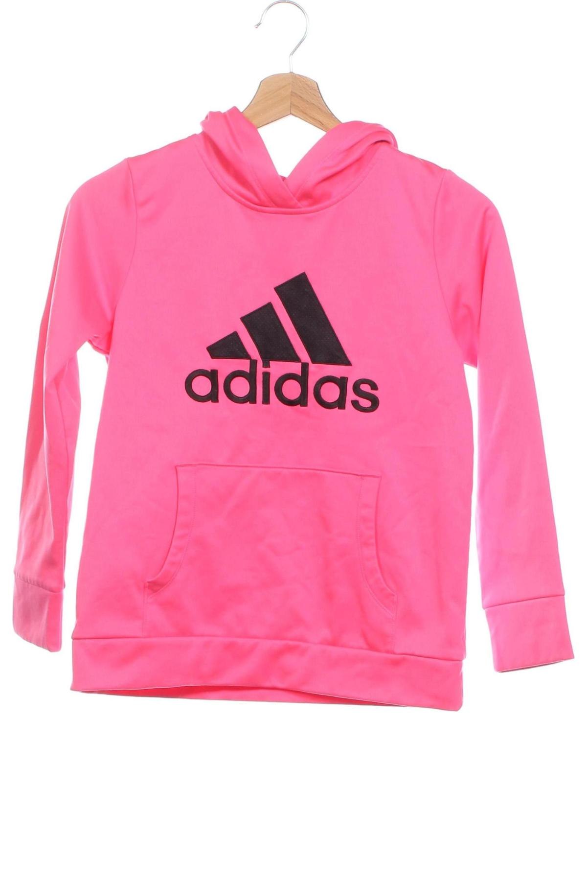 Παιδικό φούτερ Adidas, Μέγεθος 11-12y/ 152-158 εκ., Χρώμα Ρόζ , Τιμή 17,39 €