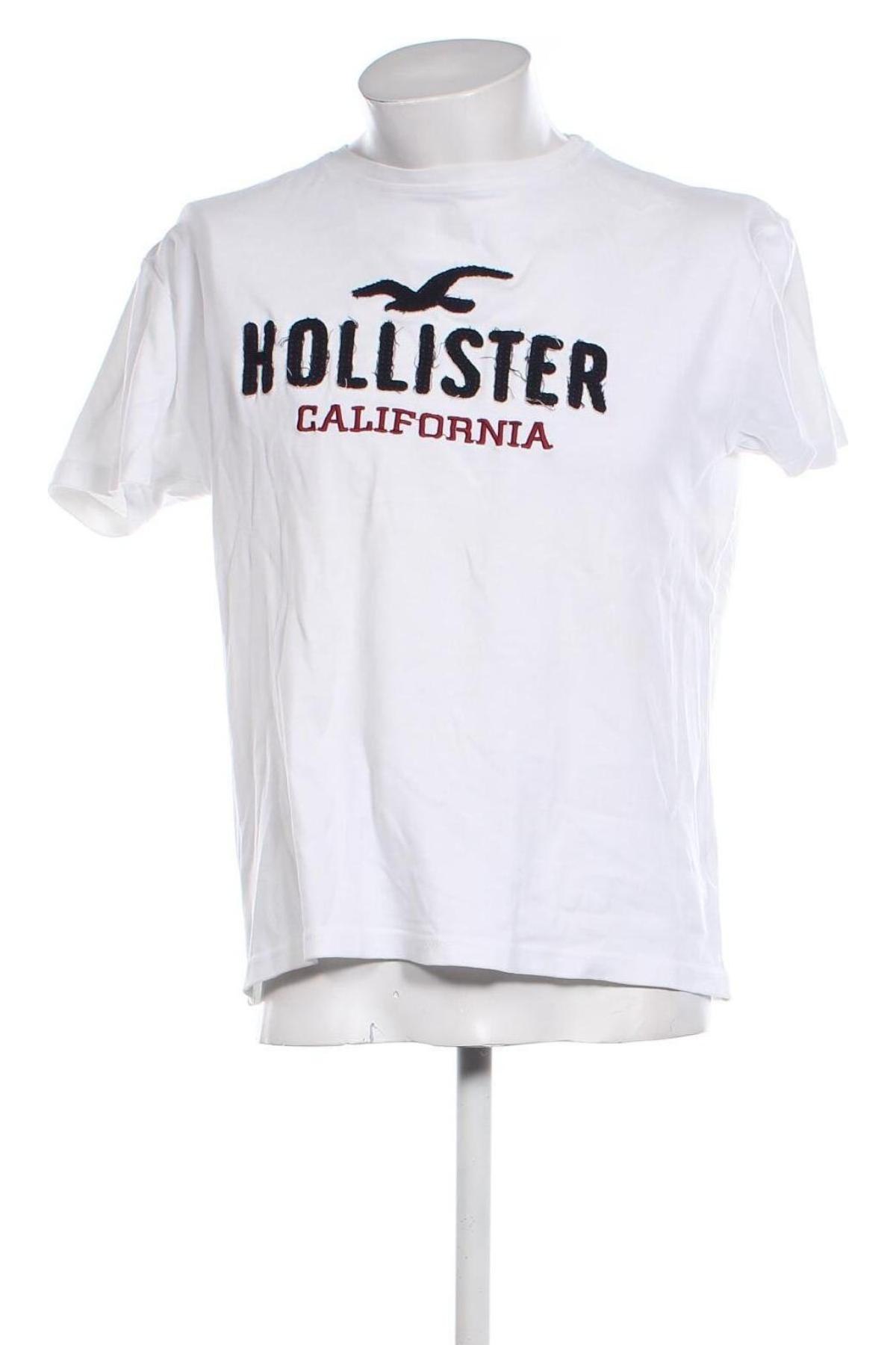 Ανδρική μπλούζα Hollister, Μέγεθος XXL, Χρώμα Λευκό, Τιμή 8,99 €