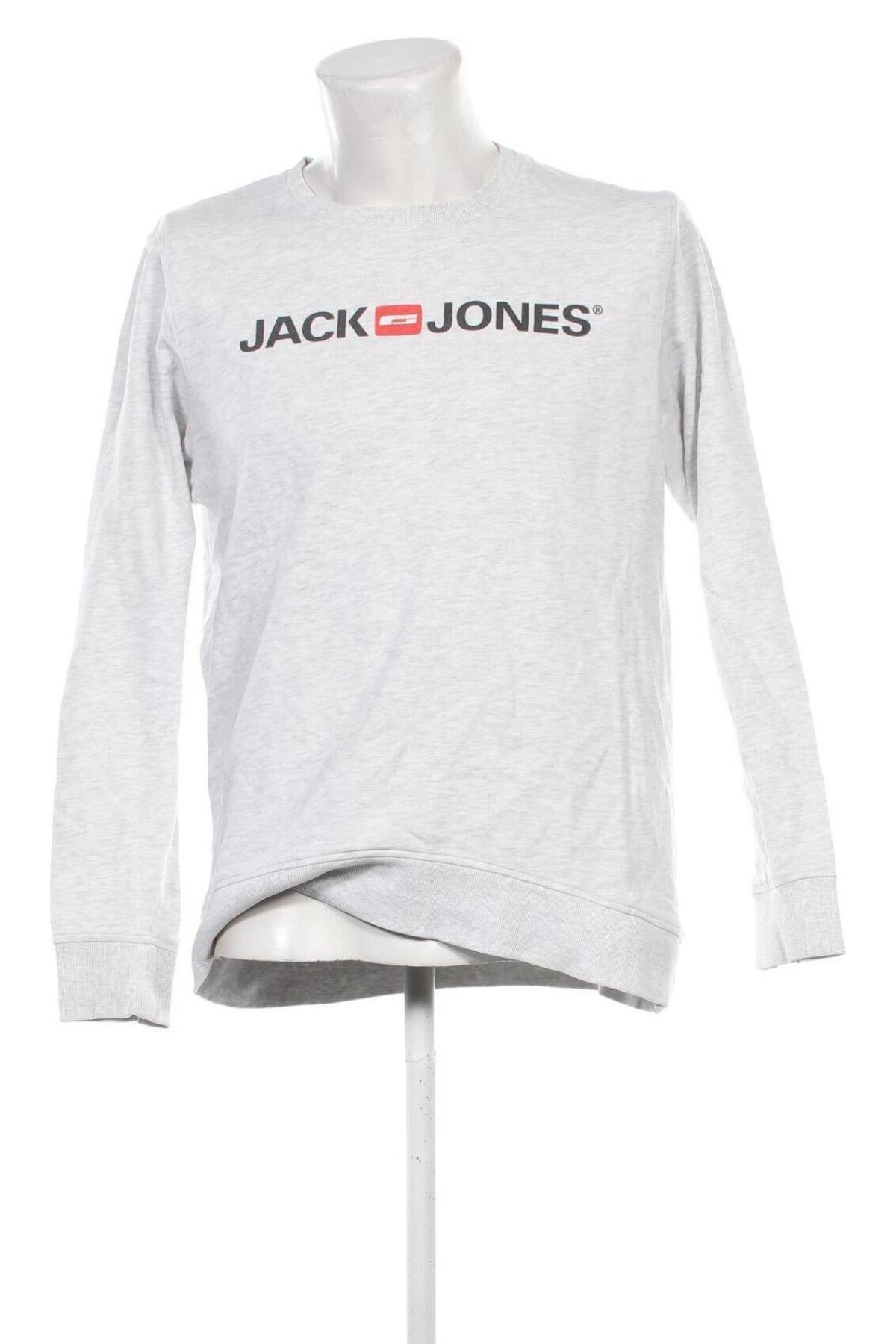 Ανδρική μπλούζα Jack & Jones, Μέγεθος XL, Χρώμα Γκρί, Τιμή 14,49 €