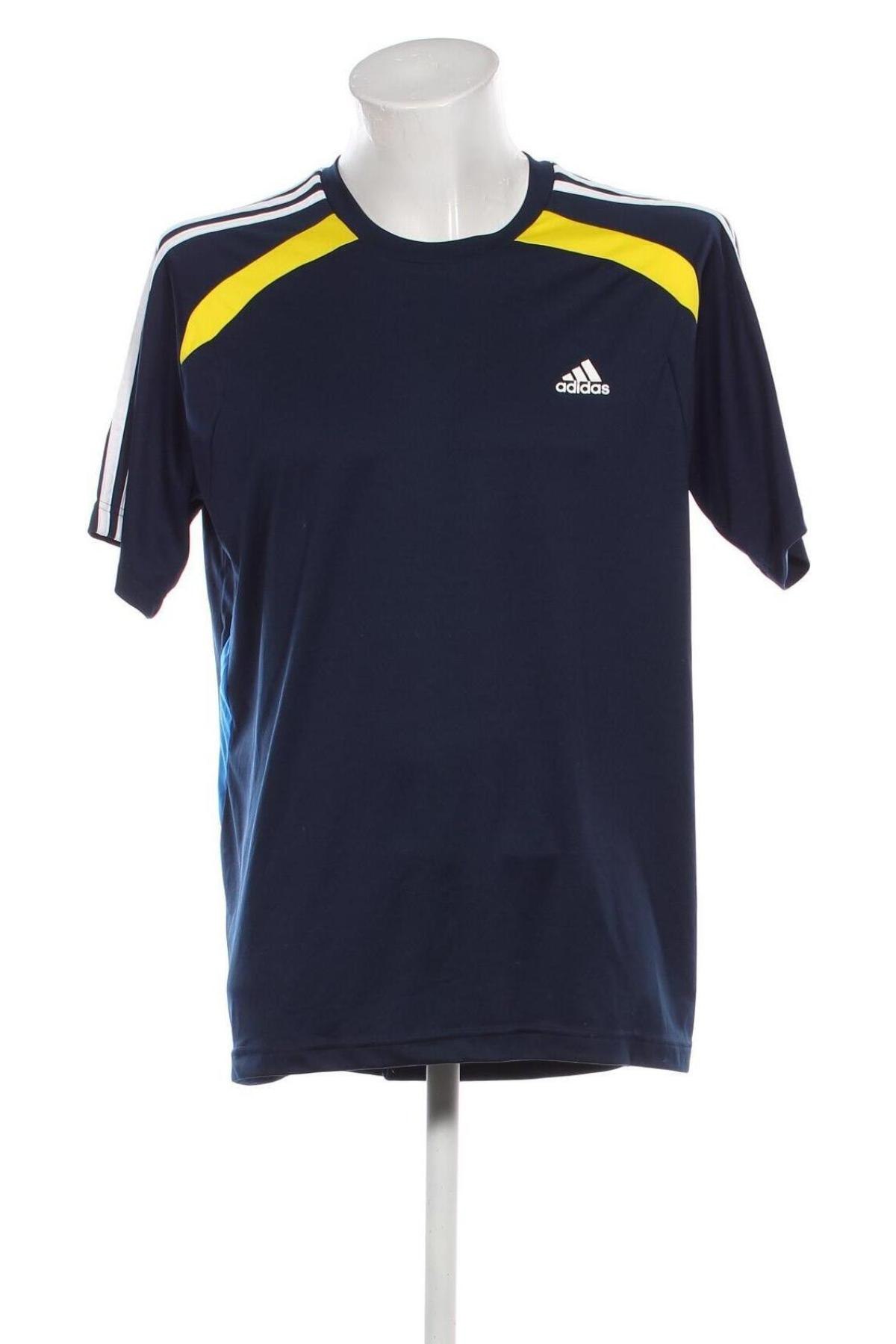 Ανδρικό t-shirt Adidas, Μέγεθος L, Χρώμα Μπλέ, Τιμή 16,49 €