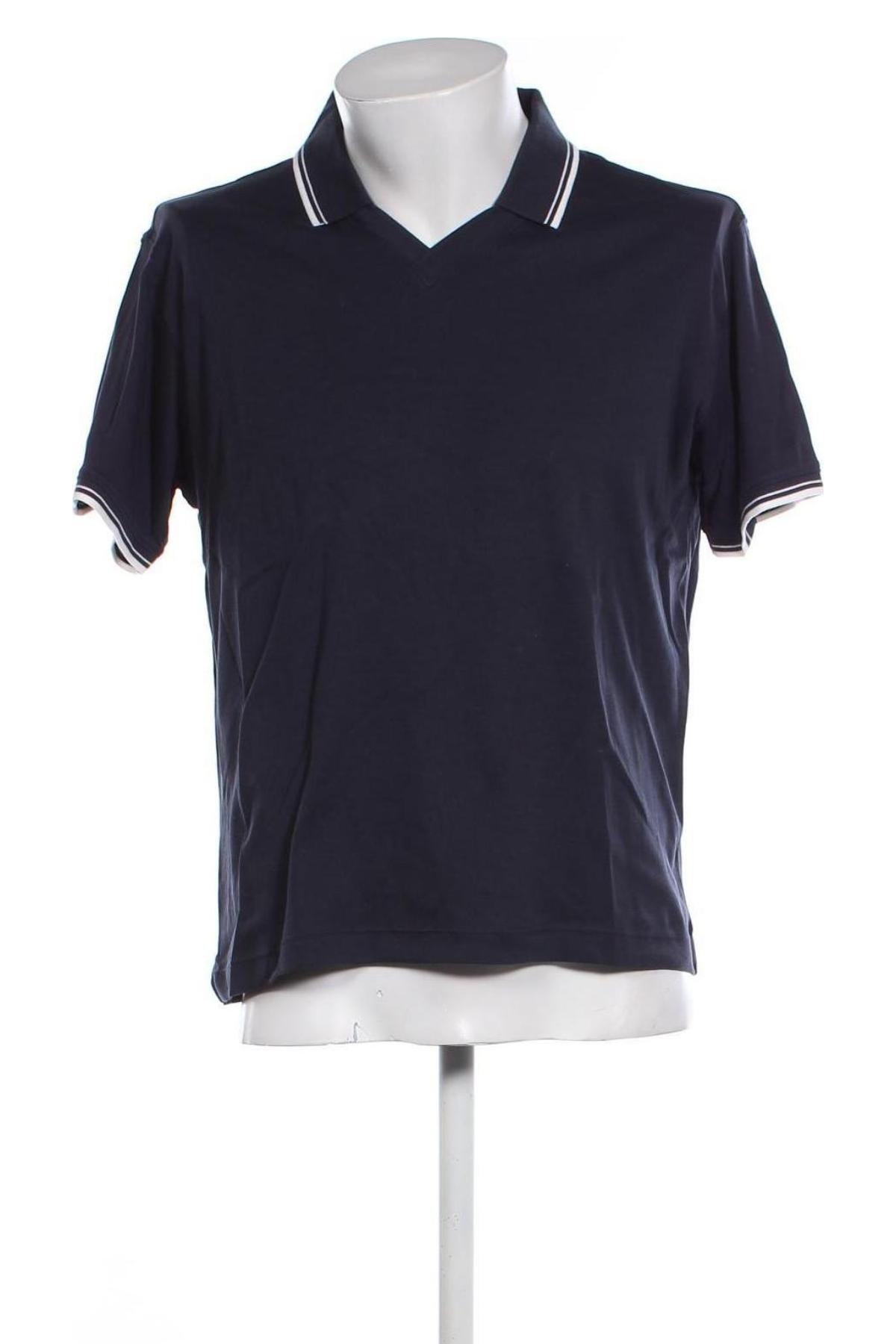 Ανδρικό t-shirt Devon & Jones, Μέγεθος L, Χρώμα Μπλέ, Τιμή 10,99 €