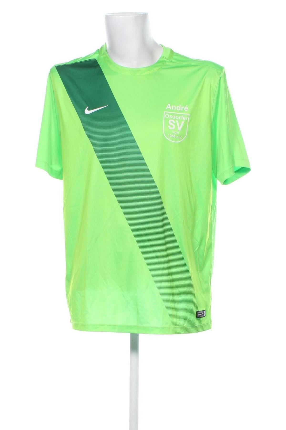 Ανδρικό t-shirt Nike, Μέγεθος XL, Χρώμα Πράσινο, Τιμή 16,99 €