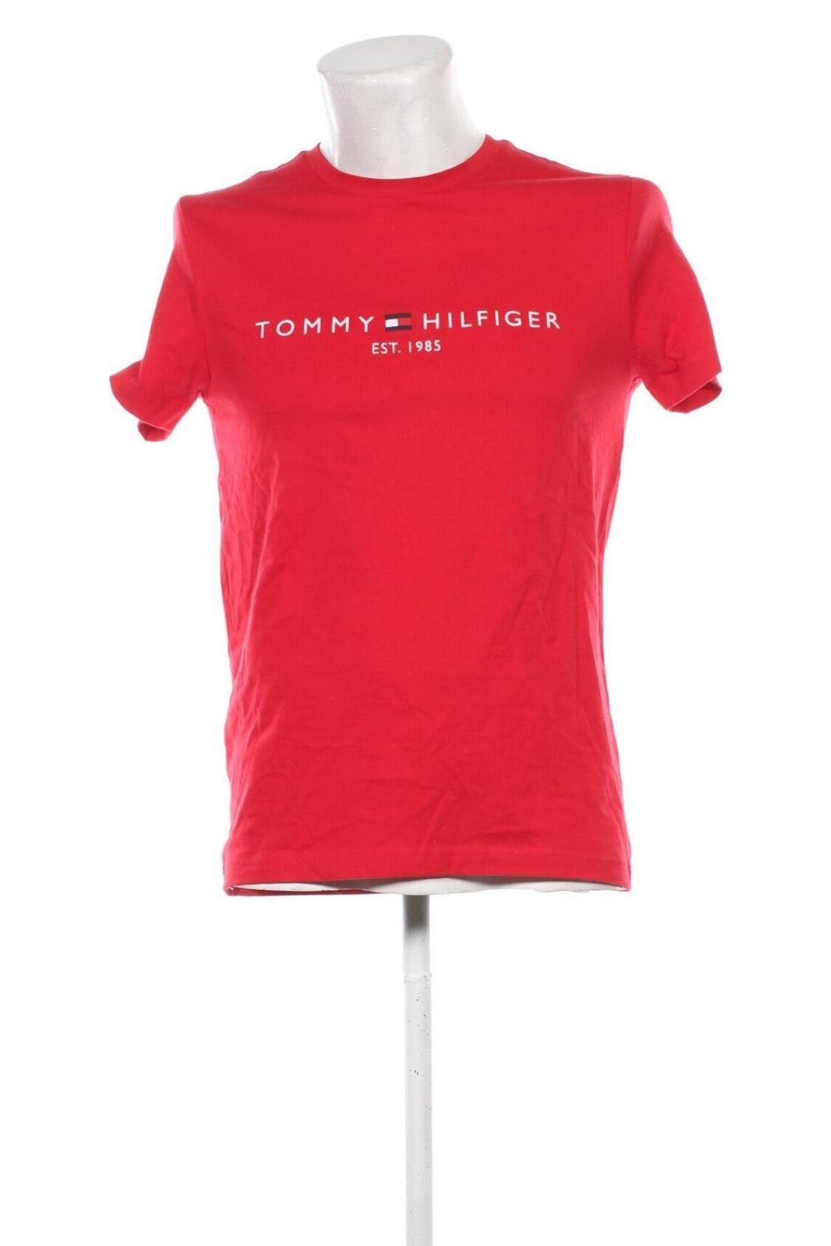 Tricou de bărbați Tommy Hilfiger, Mărime S, Culoare Roșu, Preț 269,99 Lei