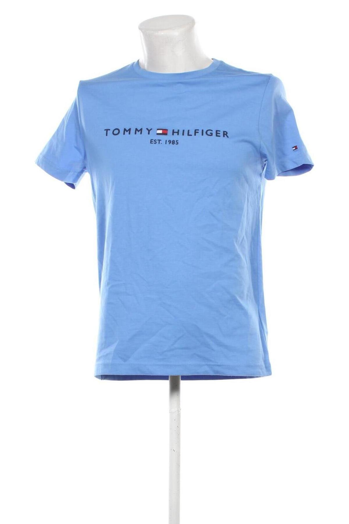 Ανδρικό t-shirt Tommy Hilfiger, Μέγεθος M, Χρώμα Μπλέ, Τιμή 50,99 €