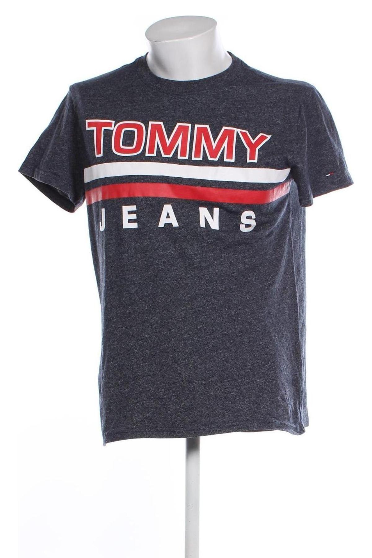 Herren T-Shirt Tommy Jeans, Größe M, Farbe Grau, Preis € 17,00