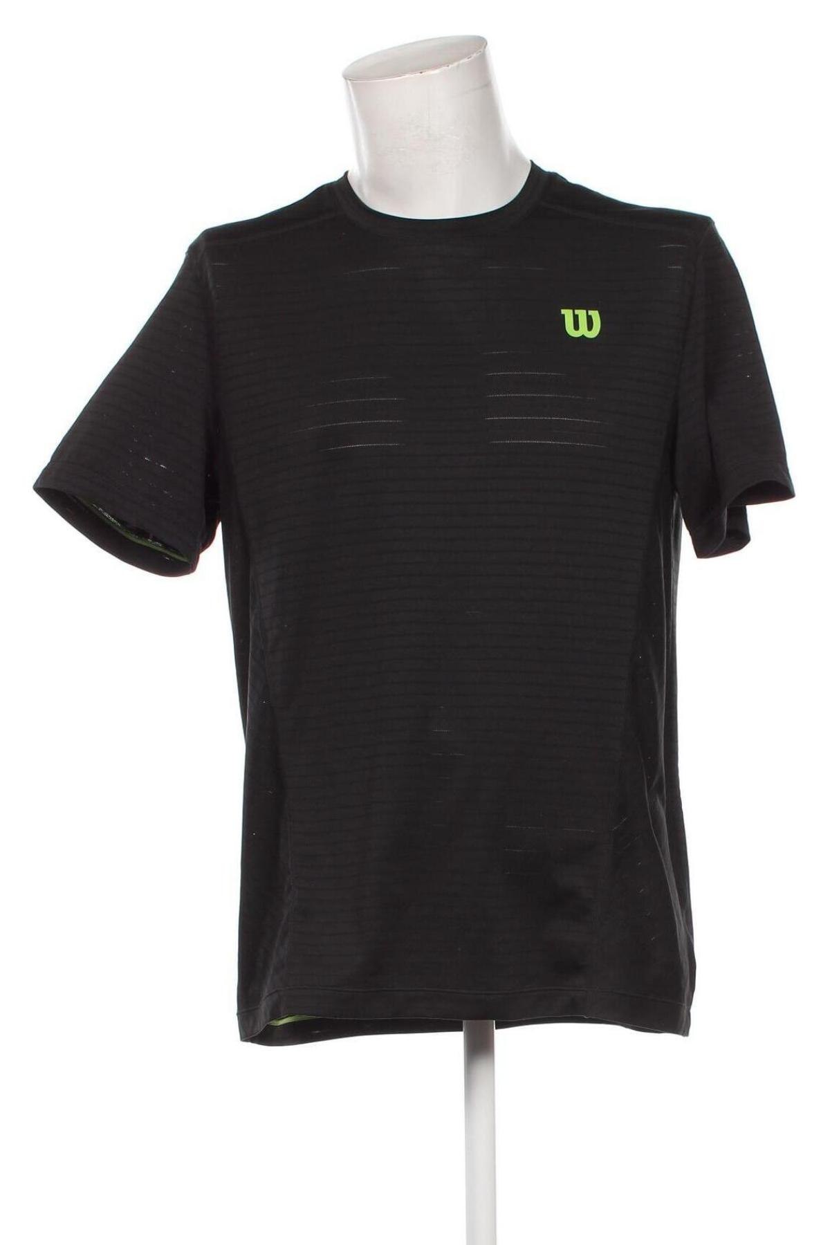 Ανδρικό t-shirt Wilson, Μέγεθος L, Χρώμα Μαύρο, Τιμή 7,49 €