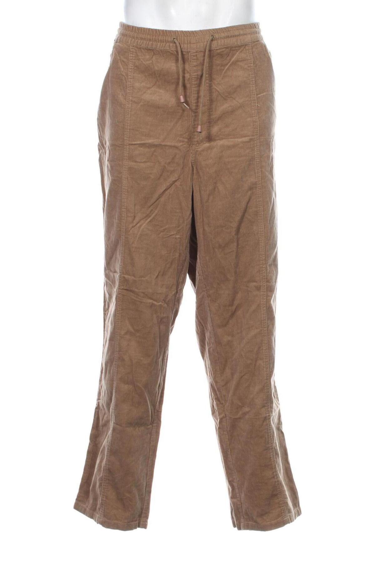 Herren Cordhose, Größe 3XL, Farbe Beige, Preis 18,99 €