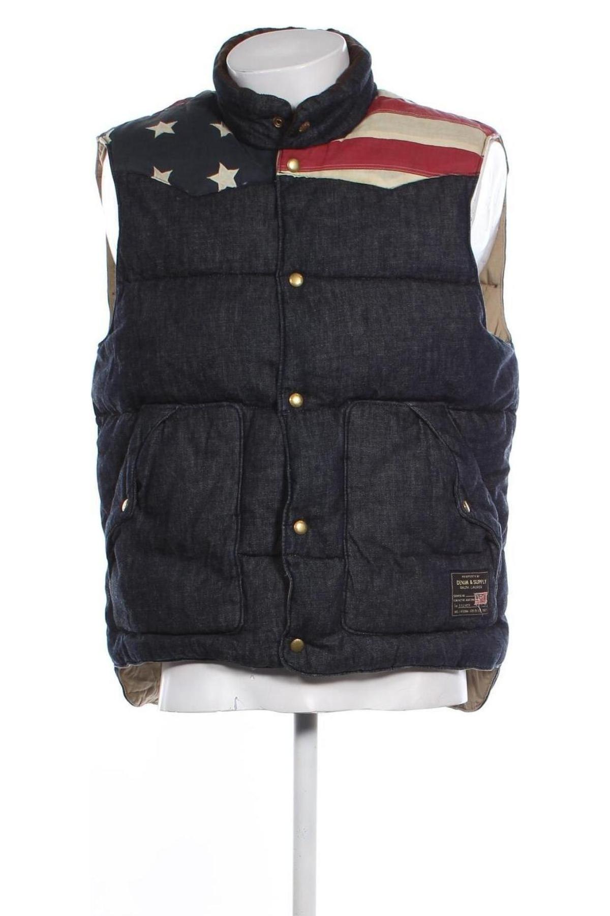 Pánska vesta  Ralph Lauren Denim & Supply, Veľkosť L, Farba Modrá, Cena  105,00 €